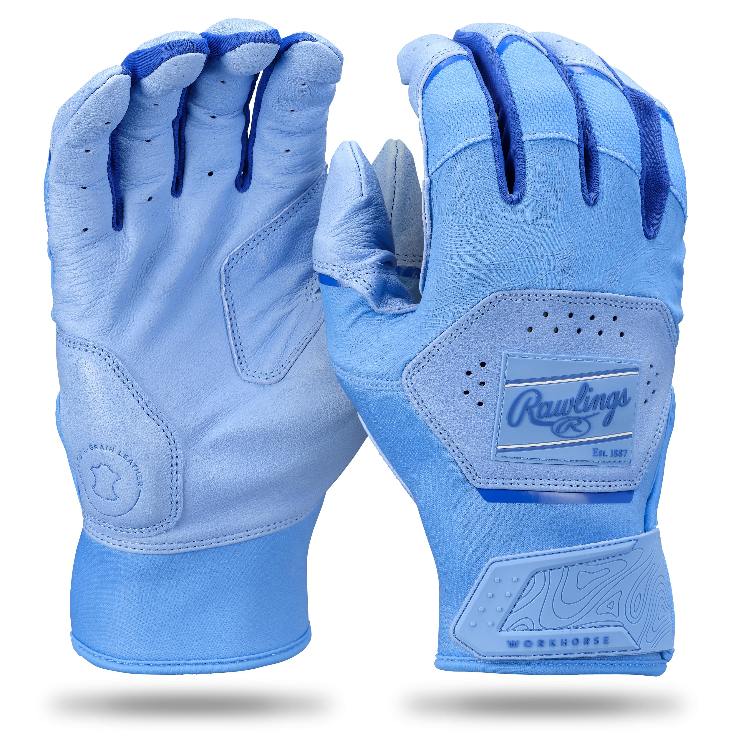 Rawlings | Workhorse Baseball Batting Gloves | Youth Sizes | Multiple Colors