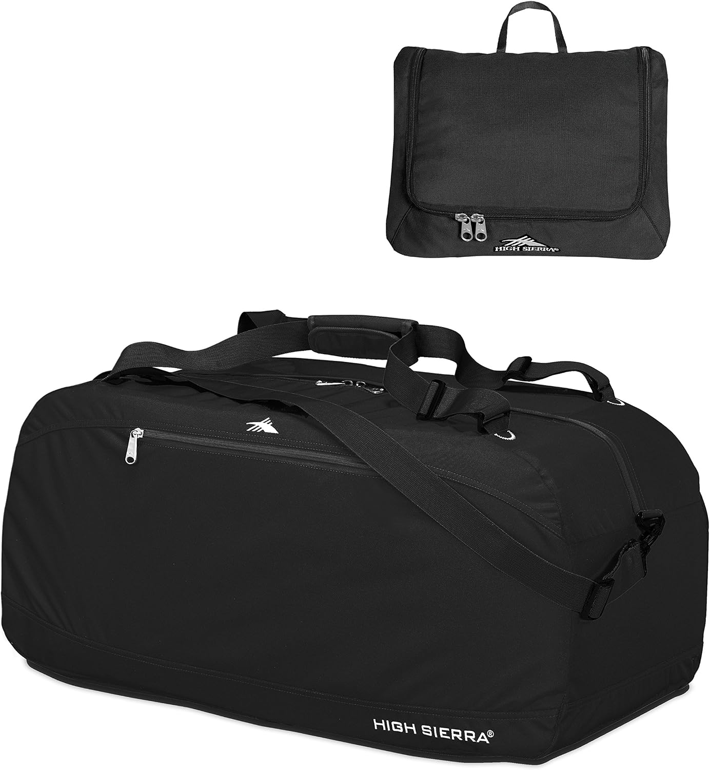 High Sierra Pack-N-Go Duffel Bag, Black, 30-Inch