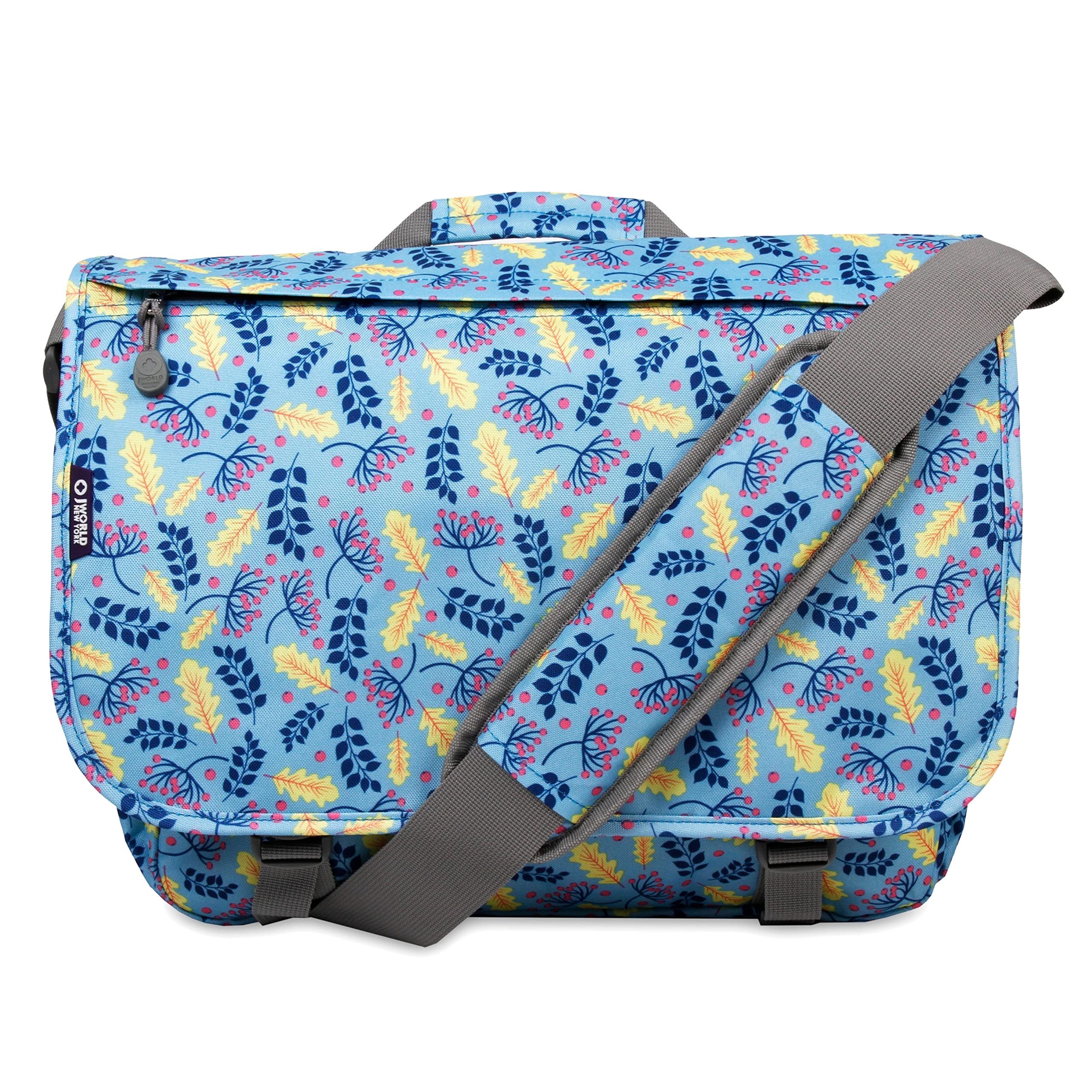 J World New York Thomas Laptop Messenger Bag for Women &amp; Men. Kids Computer Bookbag