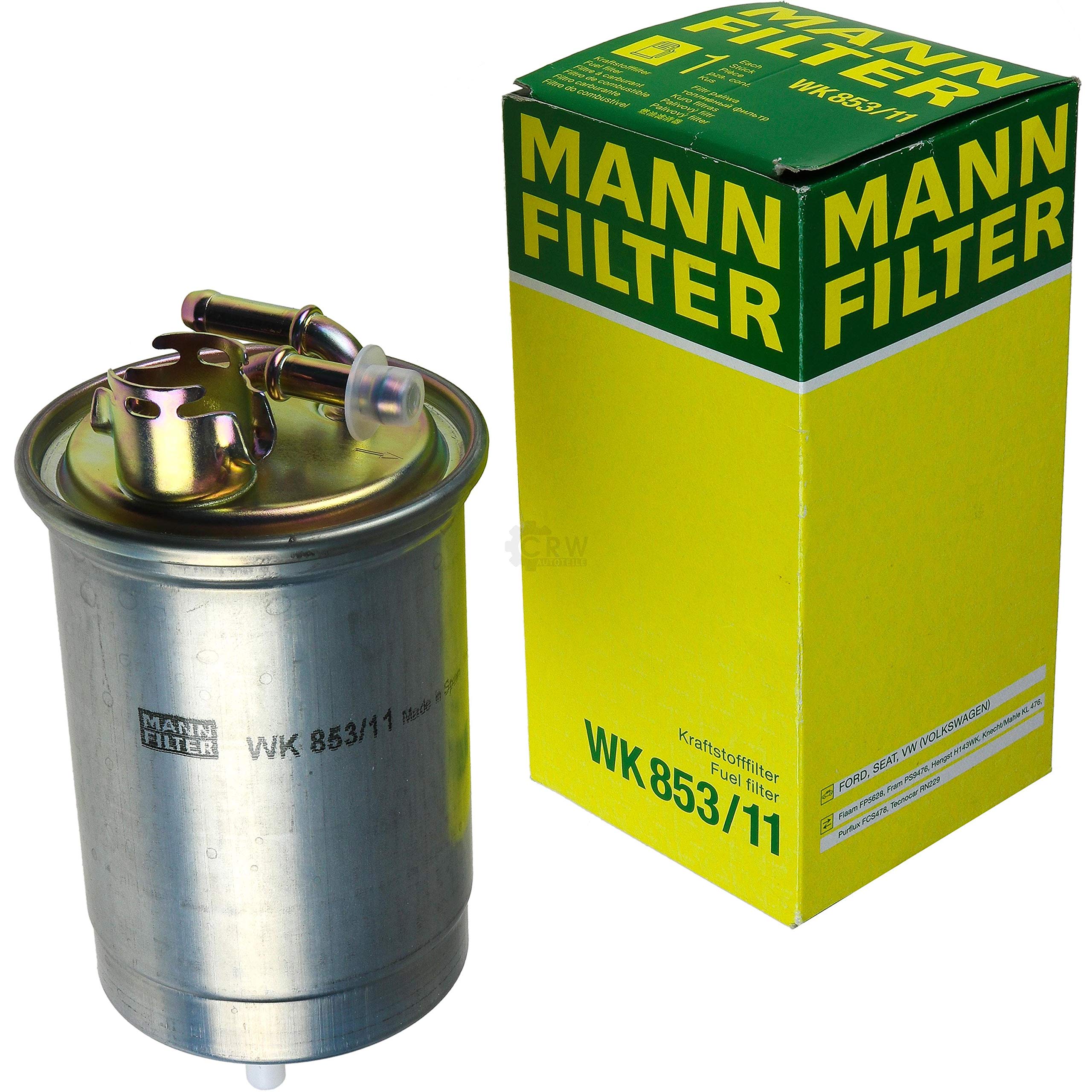 Paquete de inspección Kit de mantenimiento de filtros con filtro de aceite HU 719/7 x, filtro de aire C 31 116, filtro de combustible WK 853/11, filtro de habitáculo FP 5480, tornillo de