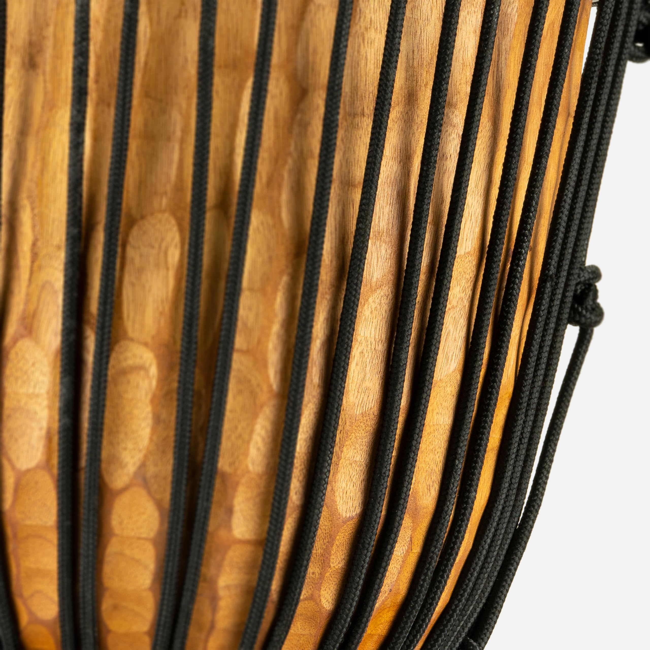 Meinl Percussion Djembe Nile À Cordes – Grande Percussion à Main – Avec Peau de Chèvre – Diamètre 12 pouces – Acajou, Naturel (HDJ4-L)