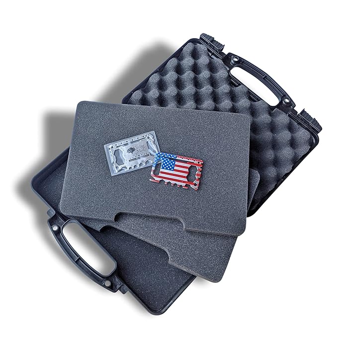 Buy Hard Gun Case Pistol Case TSA Approved, LifelongDurability Hand Gun Cases for Pistols