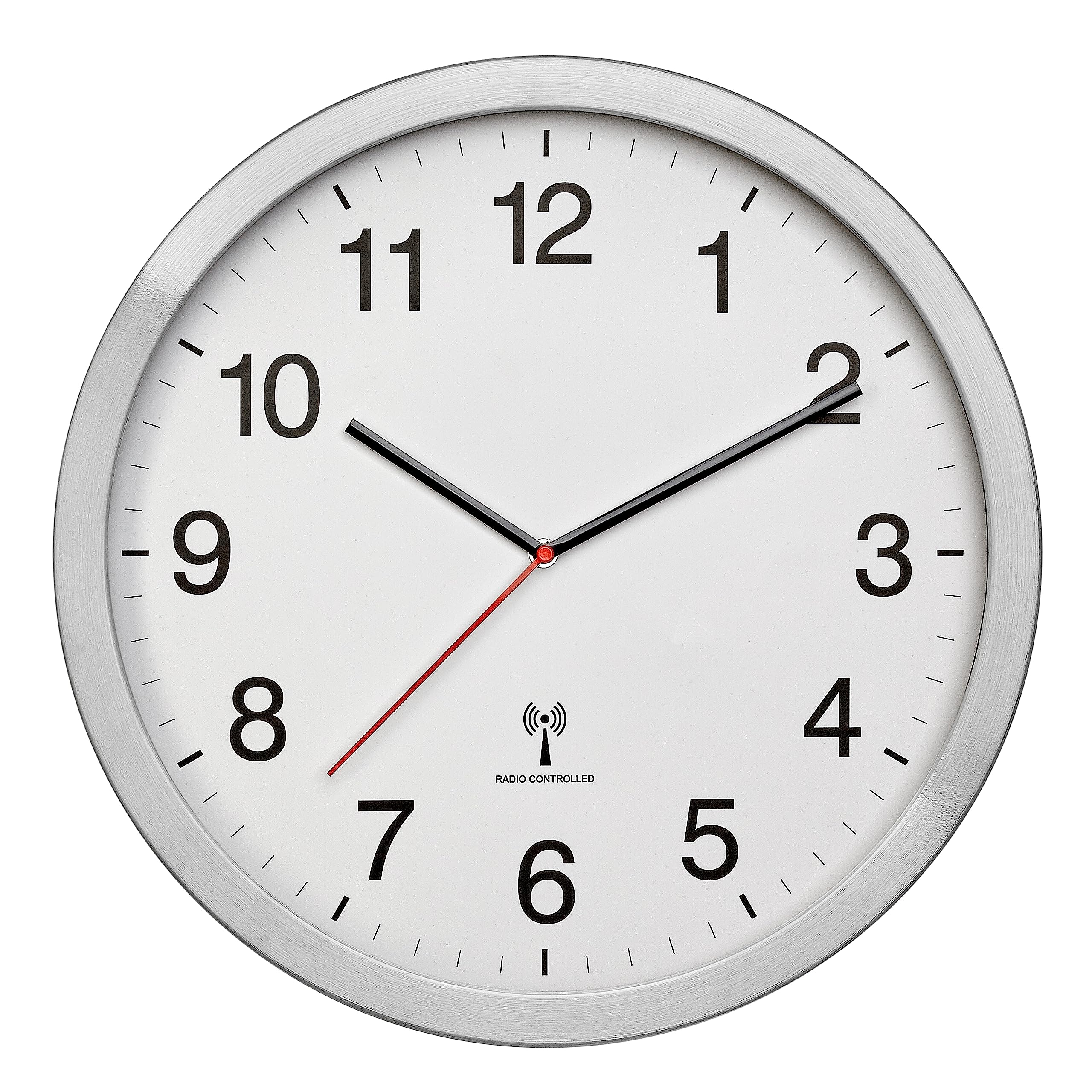 TFA Dostmann XL 60.3545.02 - Reloj de Pared analógico (400 x 50 x 400 mm), Color Blanco