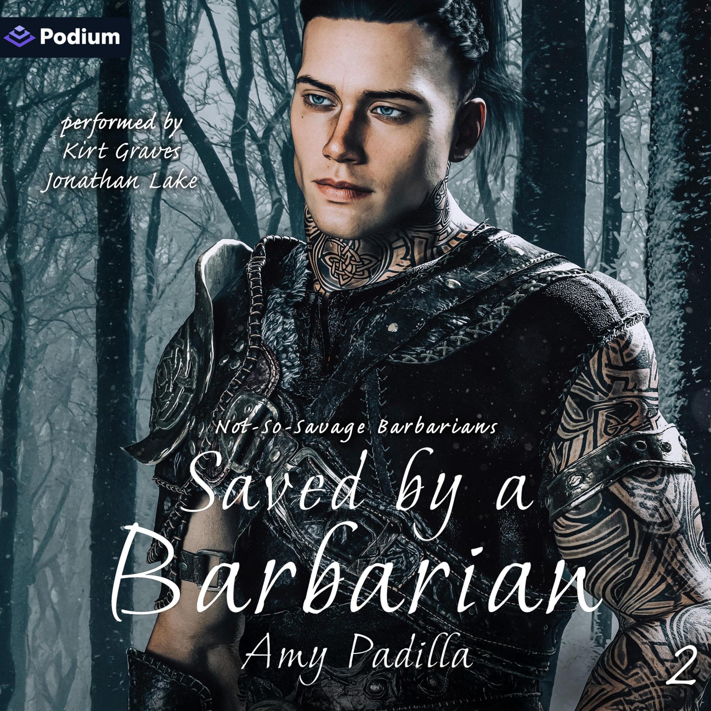 Cover art for Saved by a Barbarian