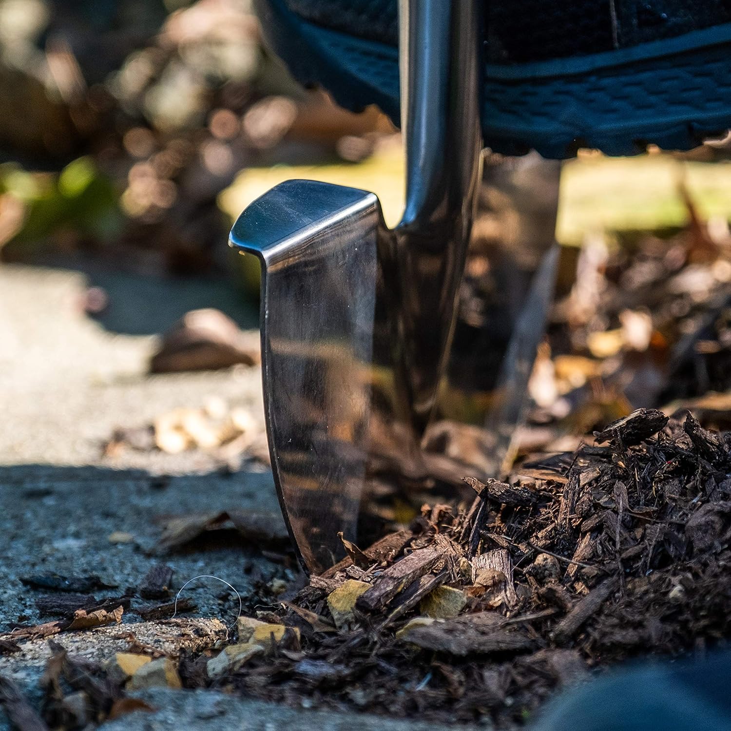 Radius Garden 20611 Pro Ergonomic Stainless Steel Edger, Red : Patio, Lawn & Garden