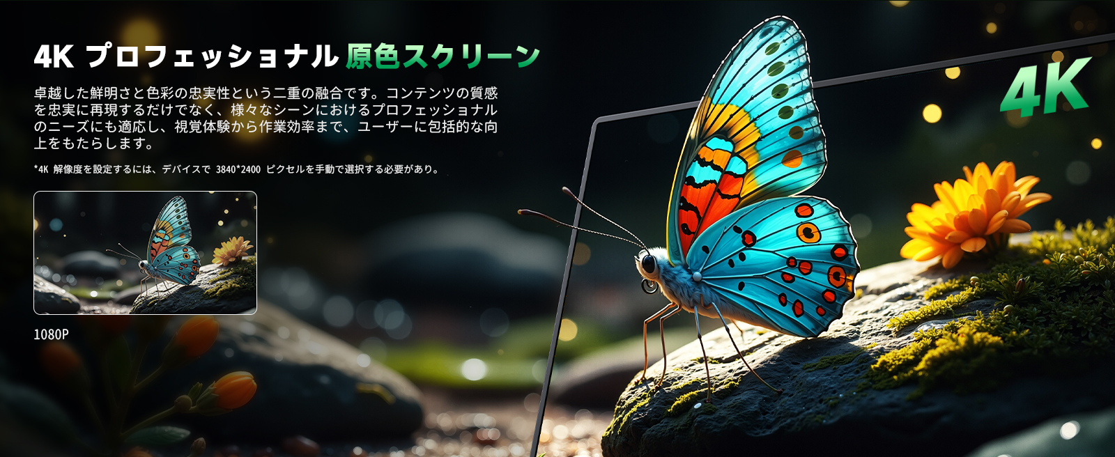 Amazon.co.jp: モバイルモニター 4k 16インチ ポータブルモニター