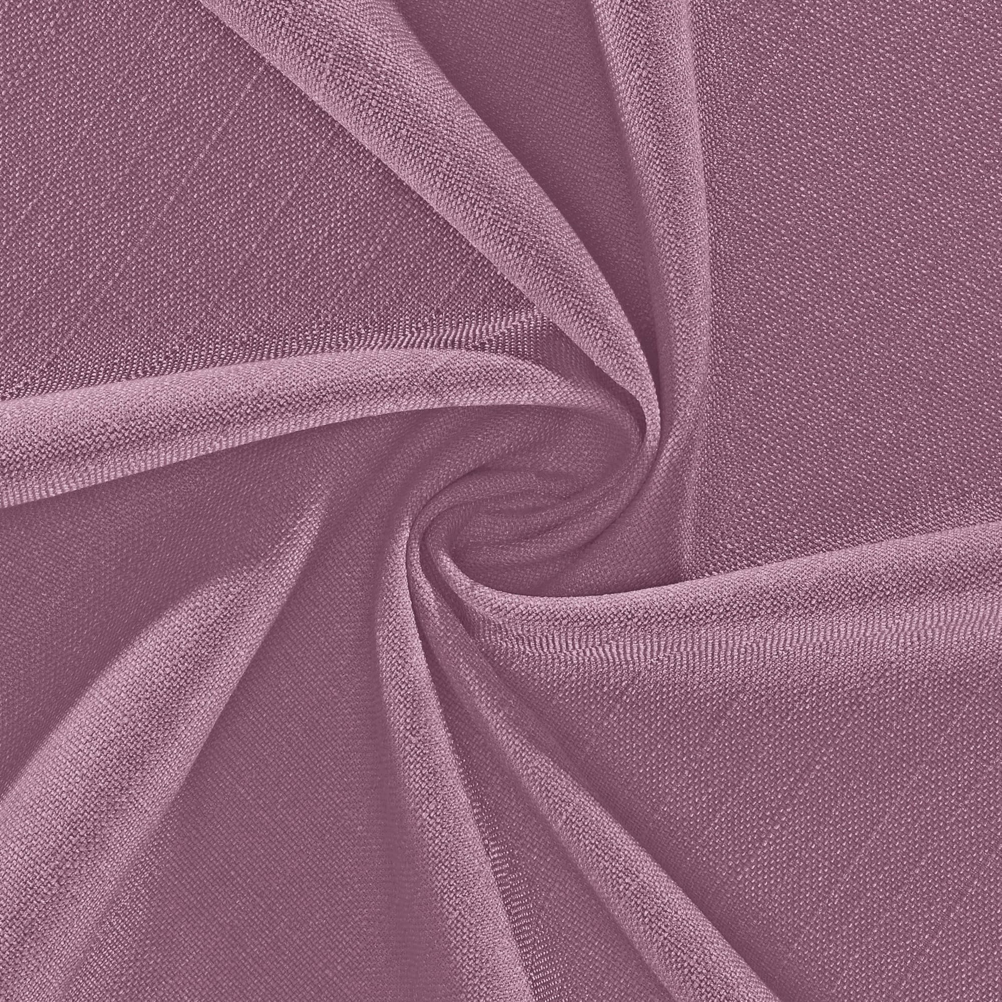 Erwin Müller Tischwäsche, Tischdecke Uni, Krefeld Beere Größe oval: 160x220 cm - fleckabweisend, schmutzunempfindlich und leicht zu reinigen, Leinen-Optik (weitere Farben, Größen)