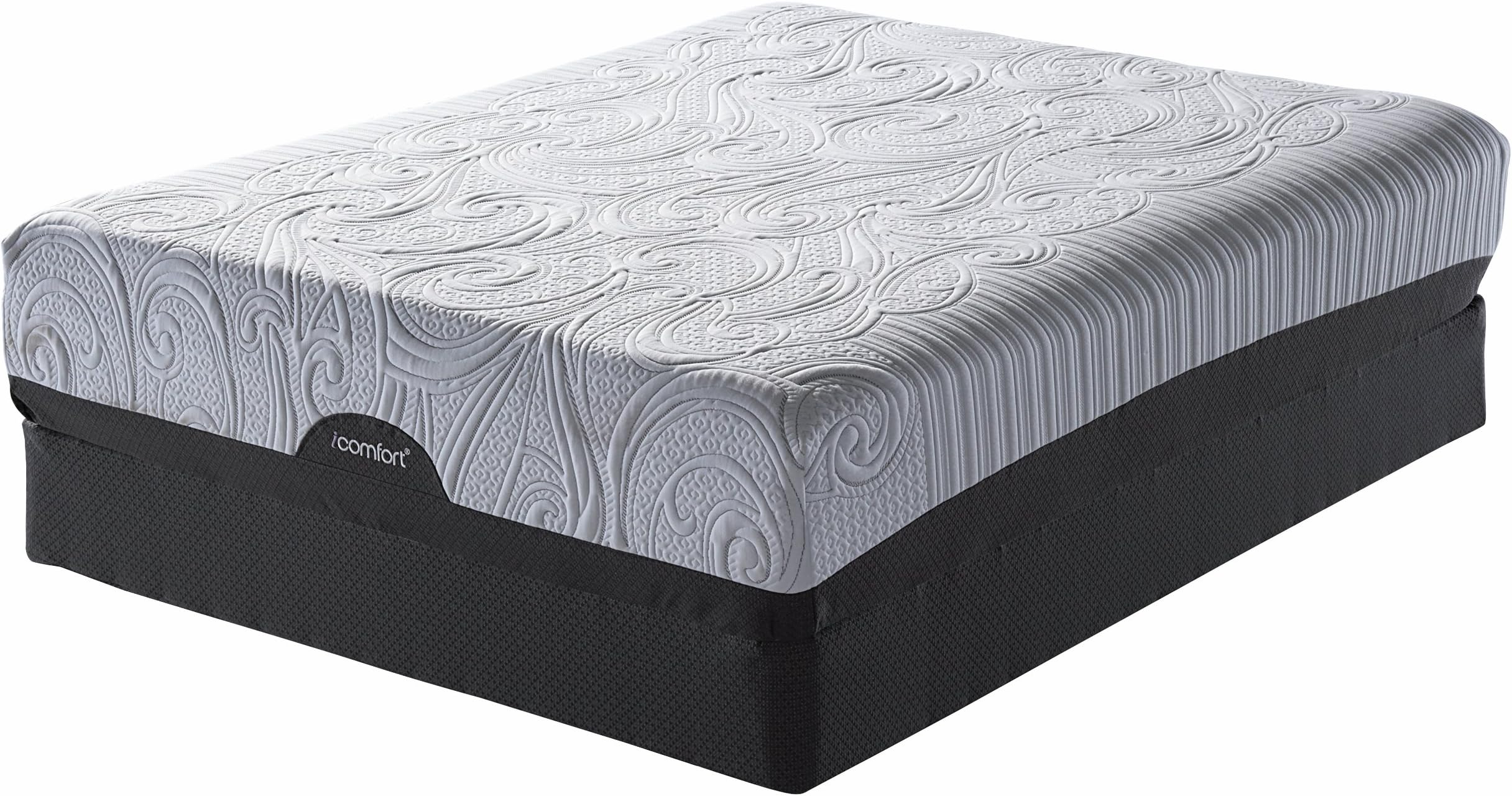 Serta iComfort Savant Firm EverFeel Mattress with Low Profile Box Spring (Full)