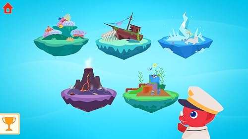 Dinosaur Submarine - Games for kids toddlers