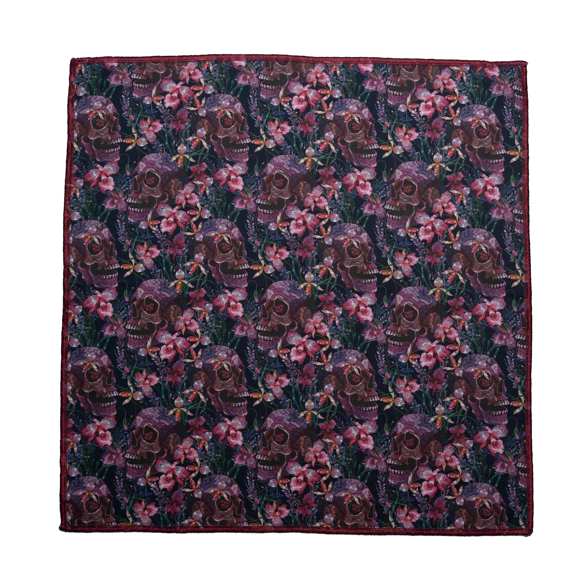 Skull Orchid Flower Bandana
