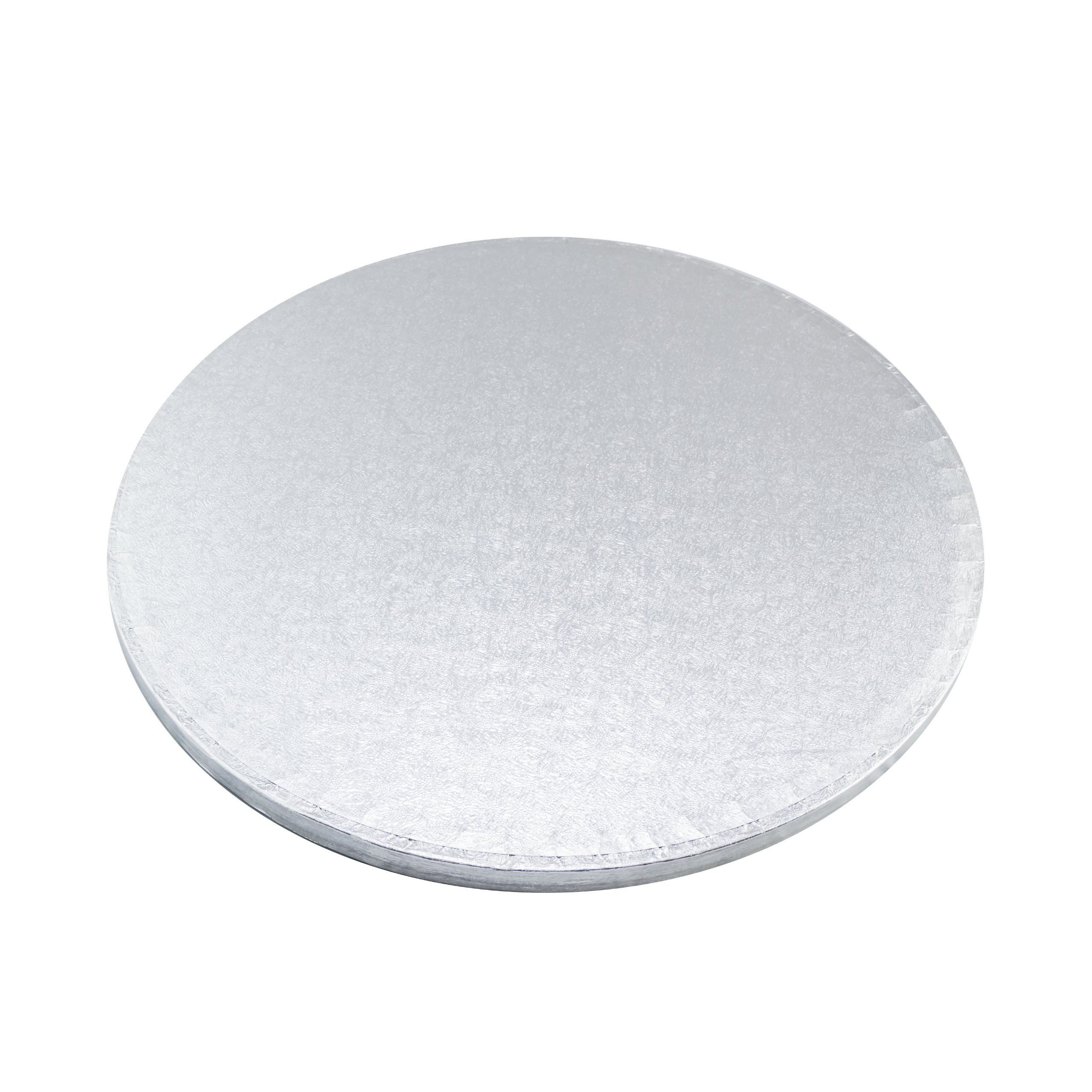 Bakers Toolkit 10-inch Dia Round Cake Board, Silver