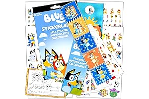 Premium Bluey Sticker Pack: Endless Fun and Reward for Little Learners