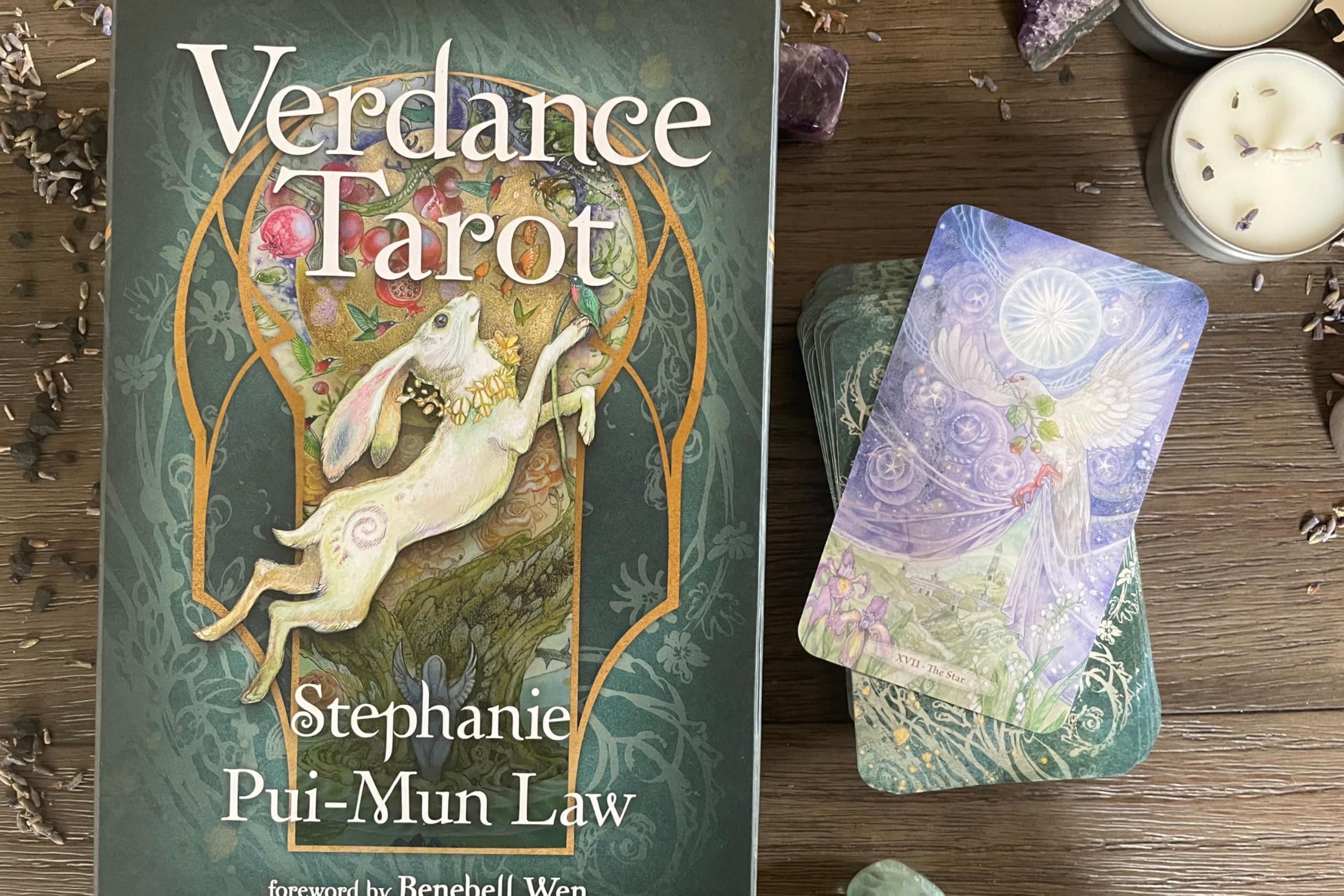 Verdance Tarot: 78 Cards and 336-Page Color Guidebook