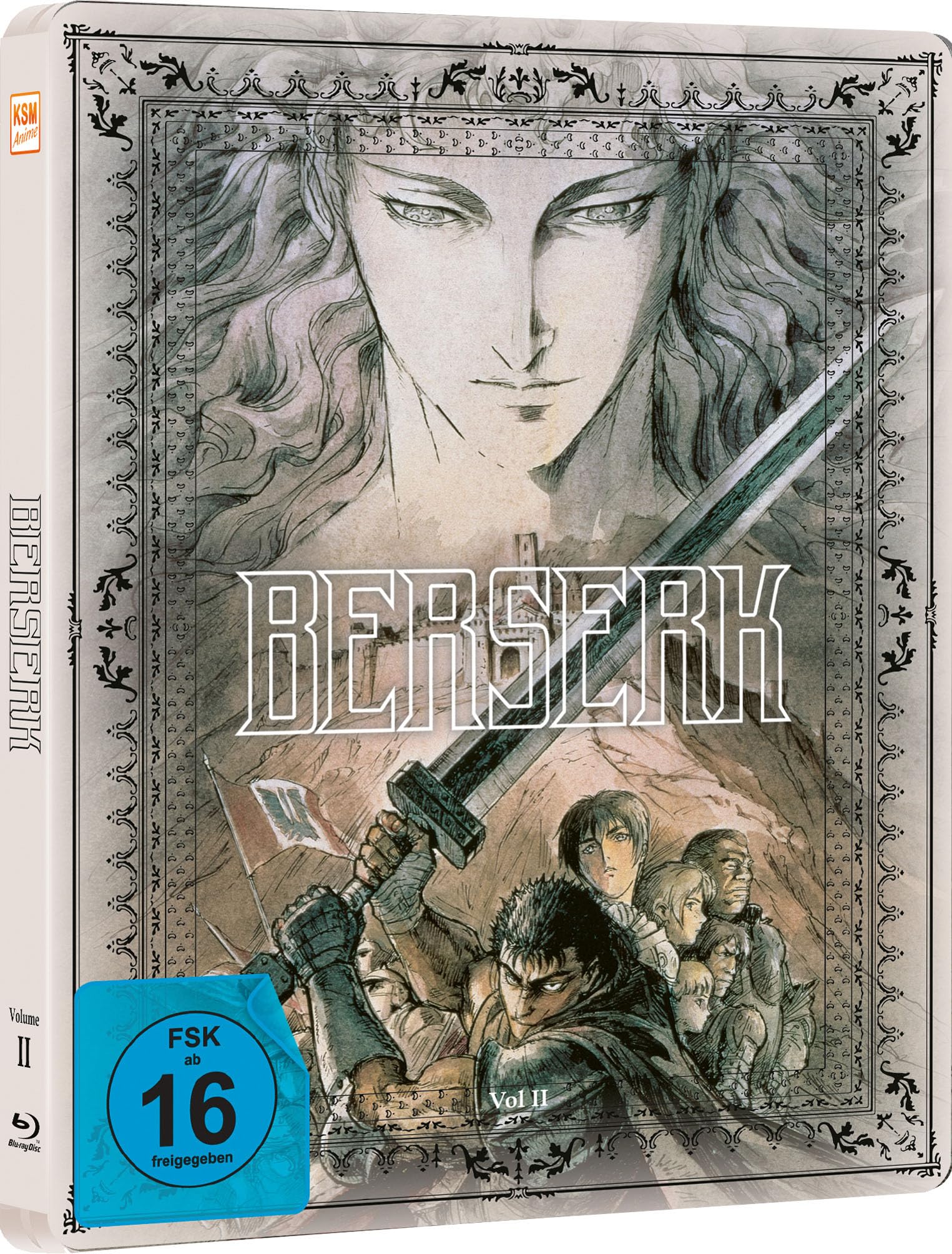 Berserk Volume 2 Limitiertes Steelbook 2 Blu-rays Episode 14-25