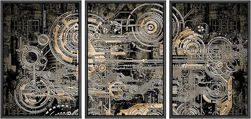 Miniatura 154 de 3 paneles de lienzos para pared wall26 Obra de arte -