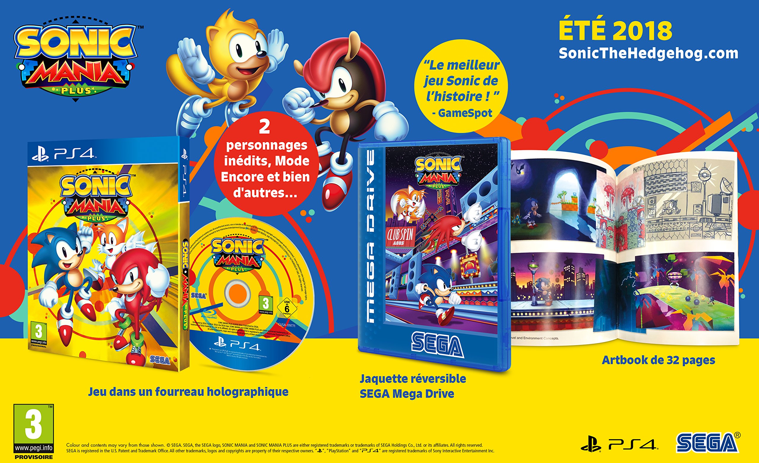 Sonic Mania Plus - PlayStation 4