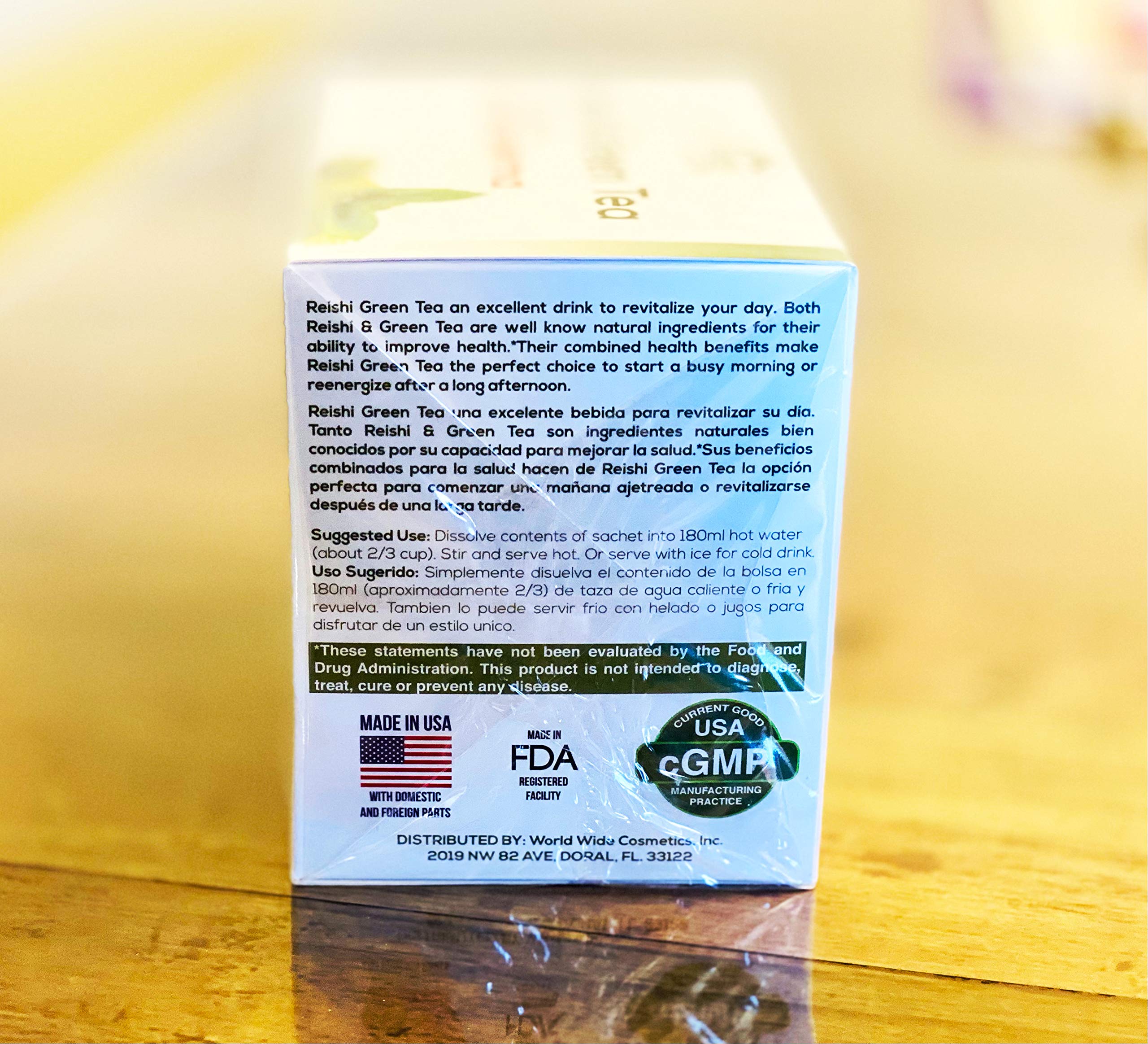 Amazon.com: Eternal Spirt Beauty Reishi Green Tea with Ganoderma, 20 Count  (Pack of 1) : Grocery & Gourmet Food