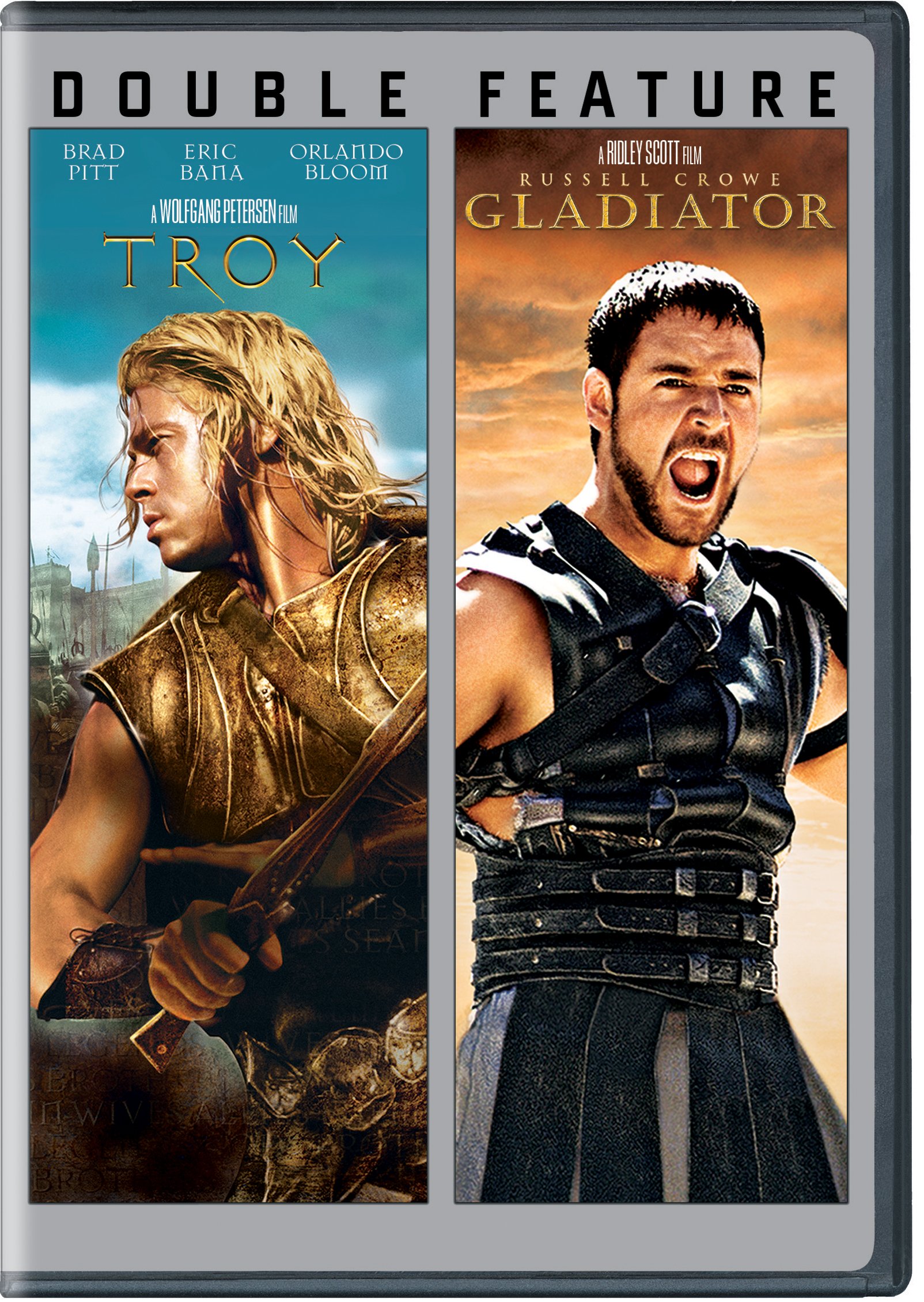 Troy/ Gladiator (DVD) (DBFE) | Amazon.com.br