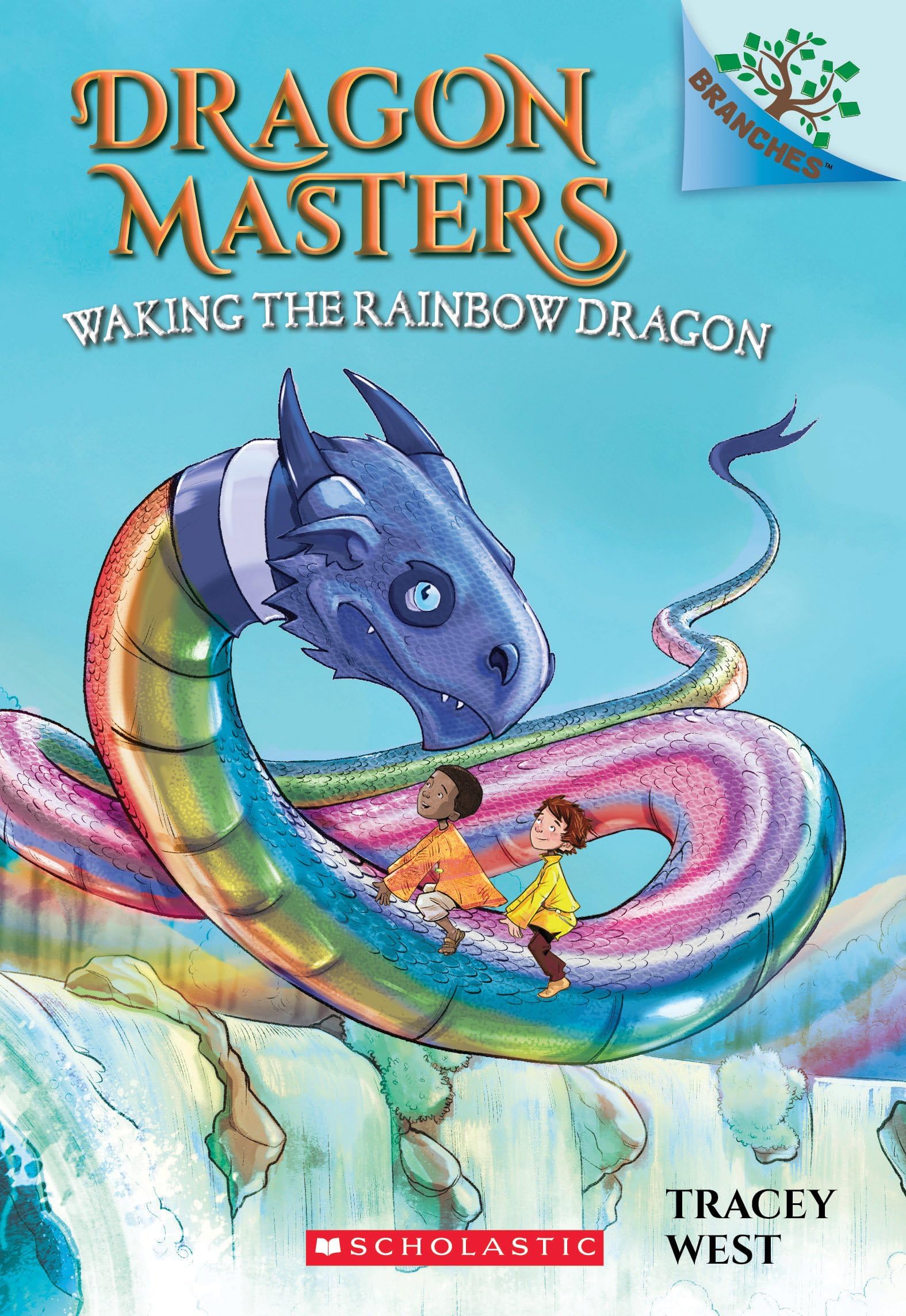 Scholastic Waking the Rainbow Dragon: A Branches Book (Dragon Masters #10)