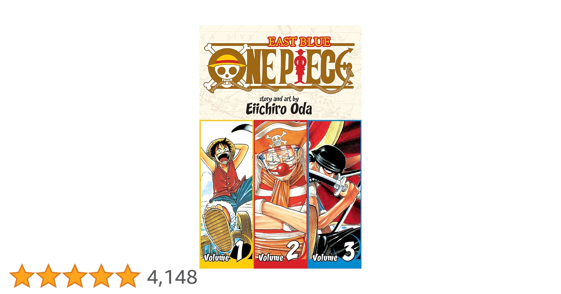 Amazon | One Piece (Omnibus Edition), Vol. 1 | Oda, Eiichiro | Fantasy
