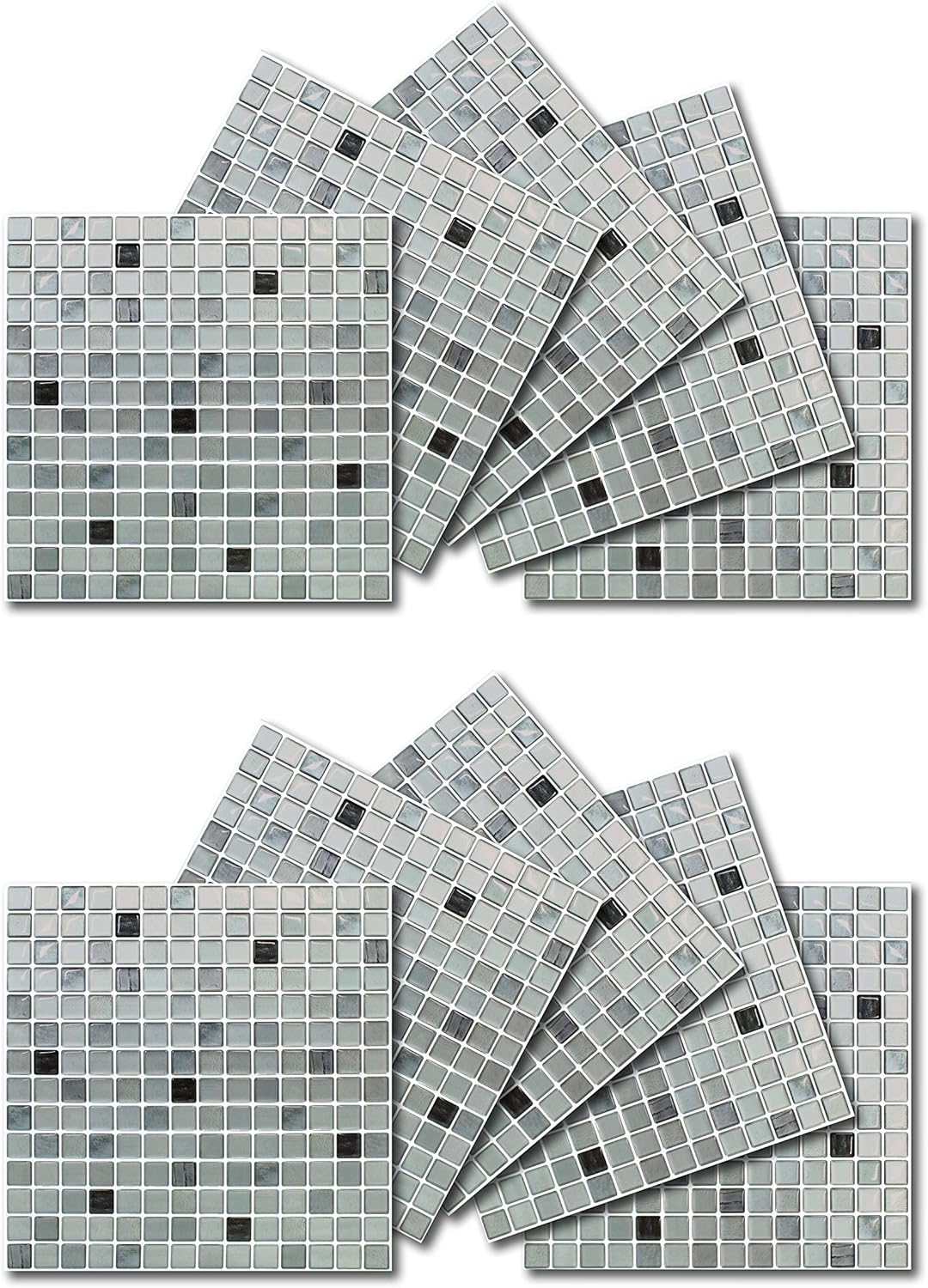 Hot Deals BEAUSTILE Decorative Tile Stickers Peel Stick Backsplash Fire Retardant Tile Sheet (Monocrome) (10, 12.2 x 12.2) Flash Sale BEAUSTILE Decorative Tile Stickers Peel Stick Backsplash Fire Retardant Tile Sheet (Monocrome) (10, 12.2 x 12.2)