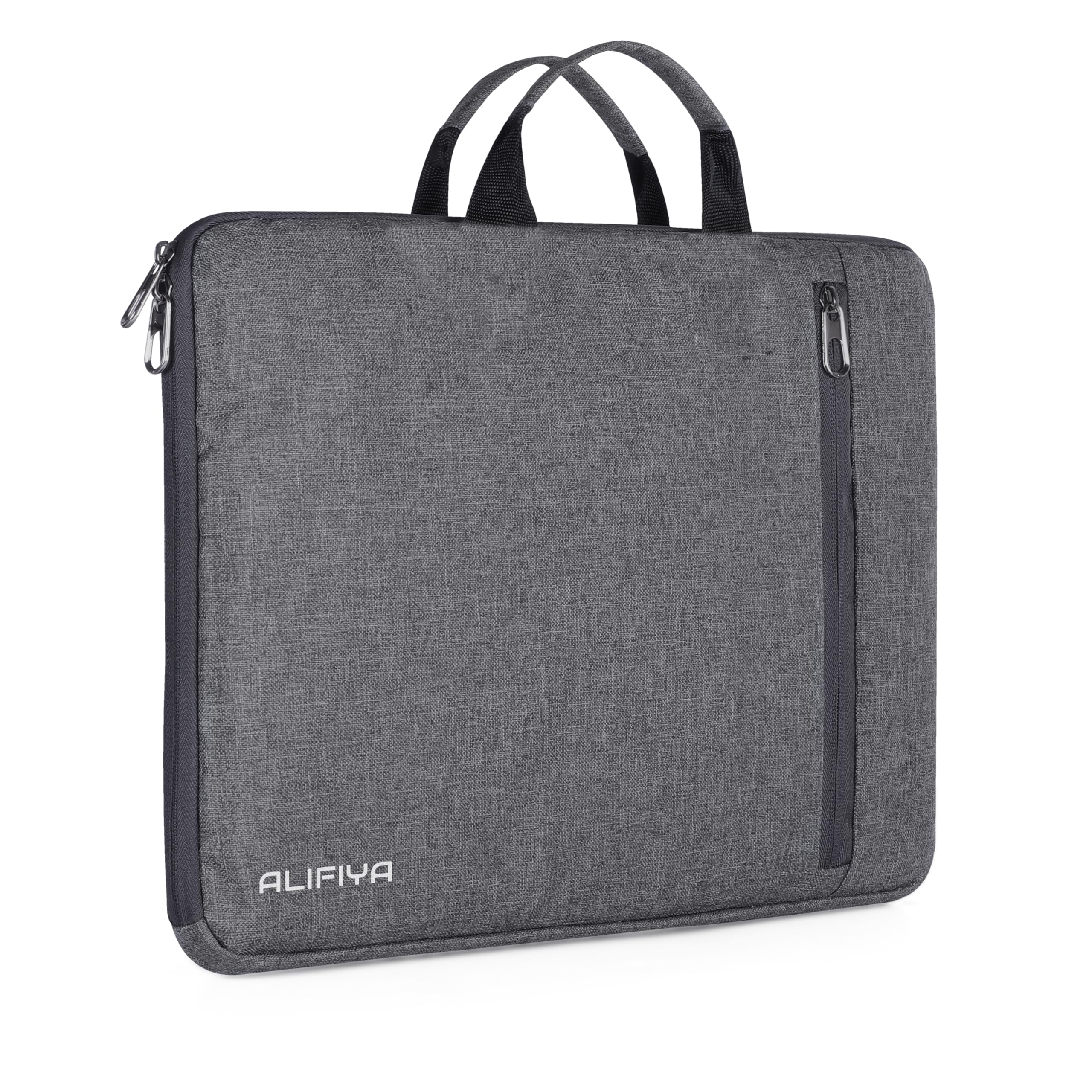 16 Inch Laptop Sleeve with Carry Handle & Front Pocket - Water-Resistant Laptop Cover Bag for MacBook, Dell, HP, Lenovo - Slim Laptop Protector Cover for Office & Travel-image-14