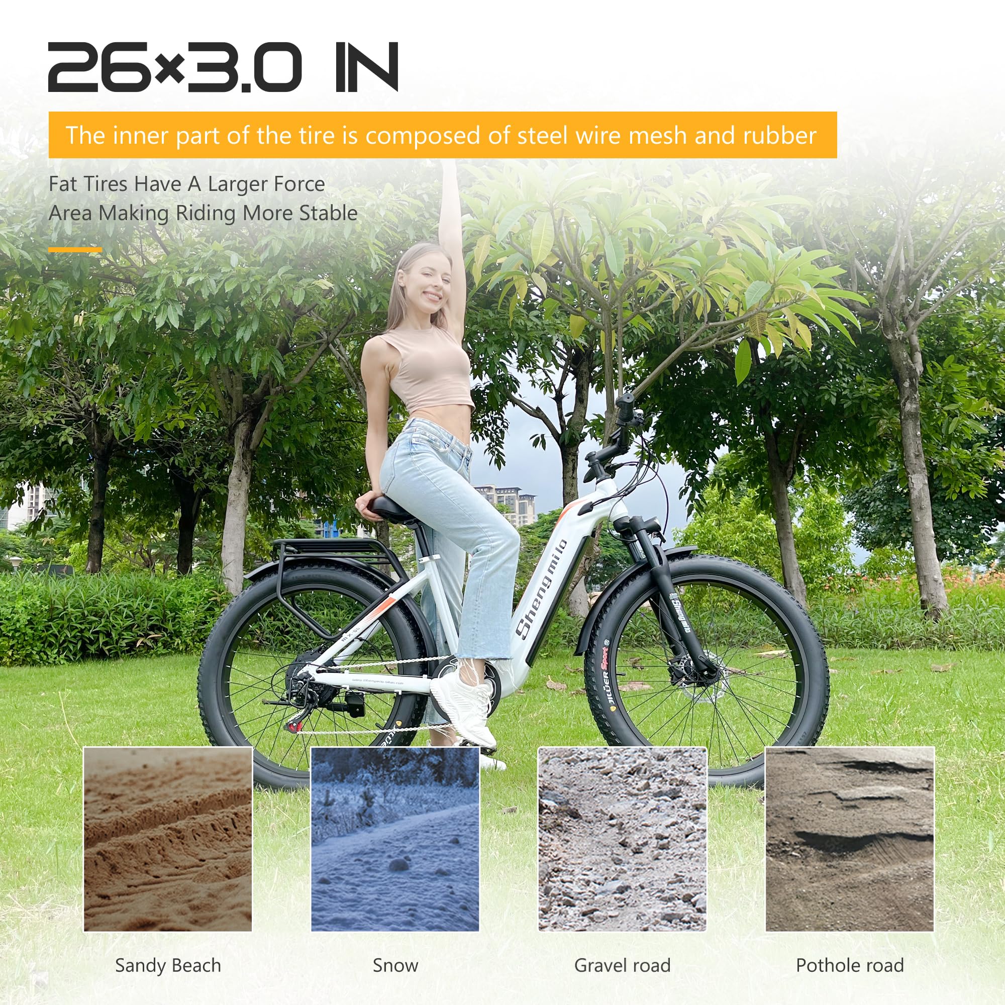 Vélos Électrique Vélo de Montagne électrique 26" VTT Électrique Batterie 17,5 Ah,7 Vitesses, E-Bike Urbain pour Adulte,Autonomie 50-70km