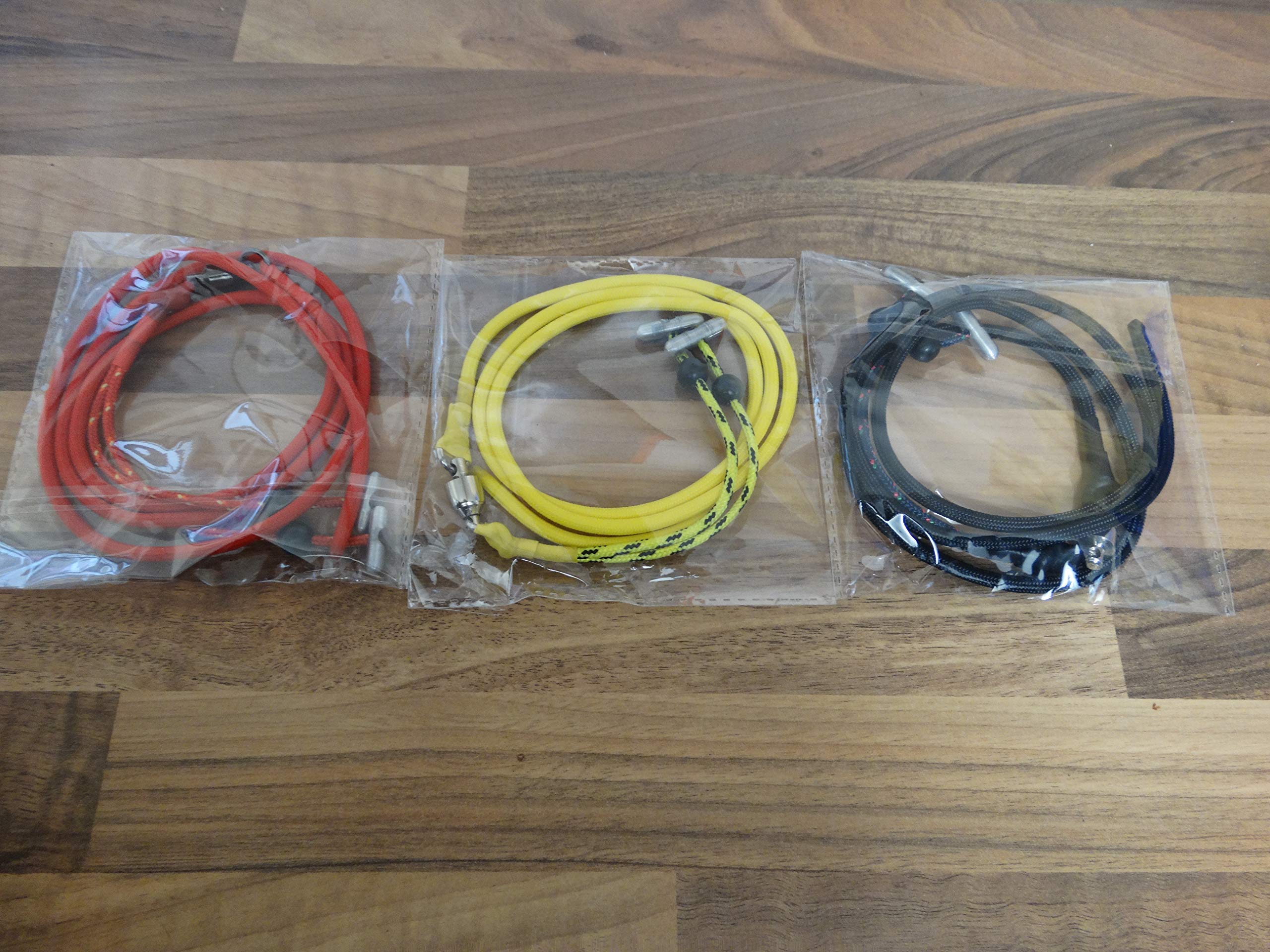 High Quality Falconry Bullet Jesses Made In UK (large red)