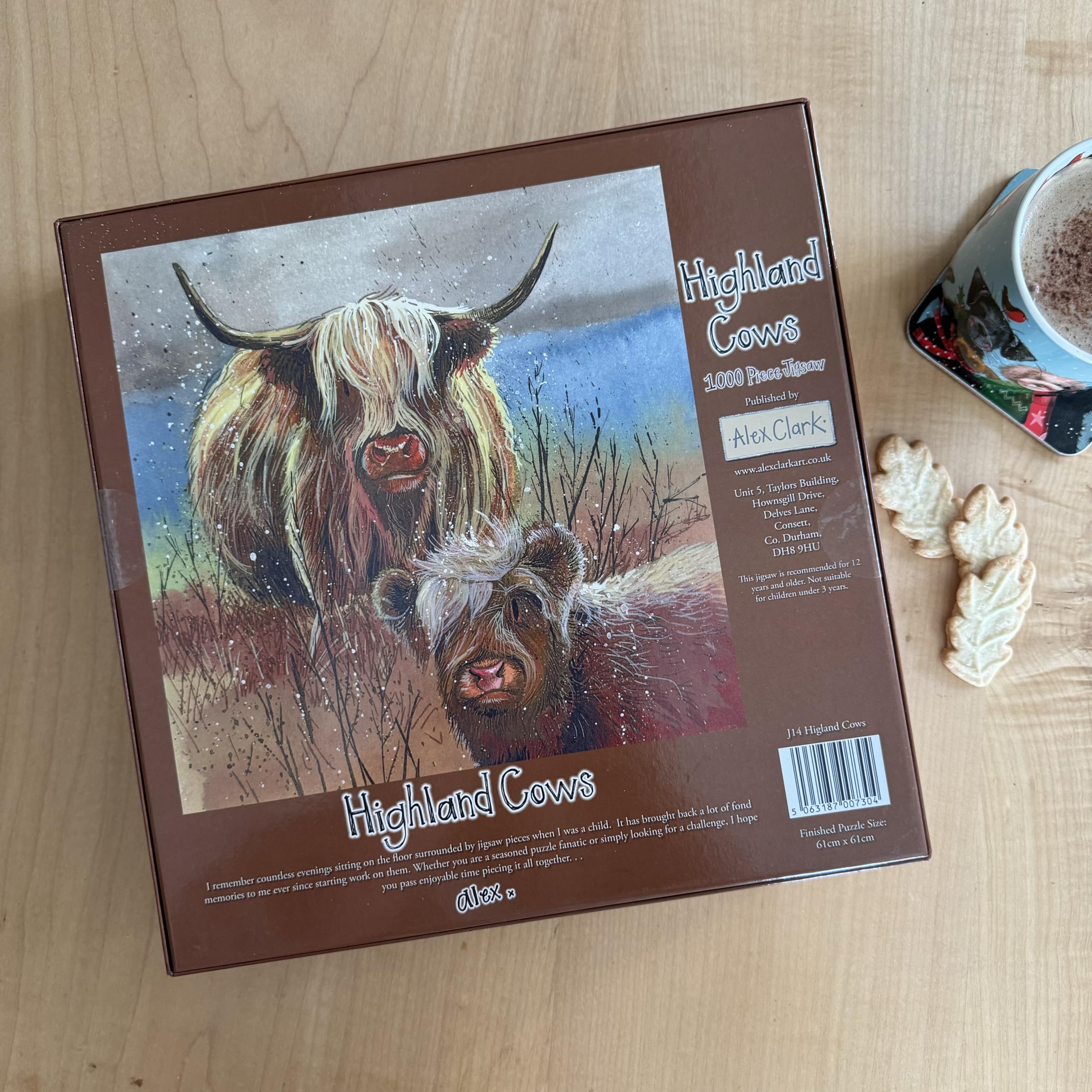 Highland Koe Jigsaw Puzzels 1000 Stuks Voor Volwassenen Moeilijke