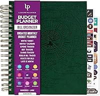 Vista 29 de Legend Budget Planner & Monthly Bill Organizer with Pockets – Home Finance & Expense Tracker – Notebook for Household Budgeting (Periwinkle)