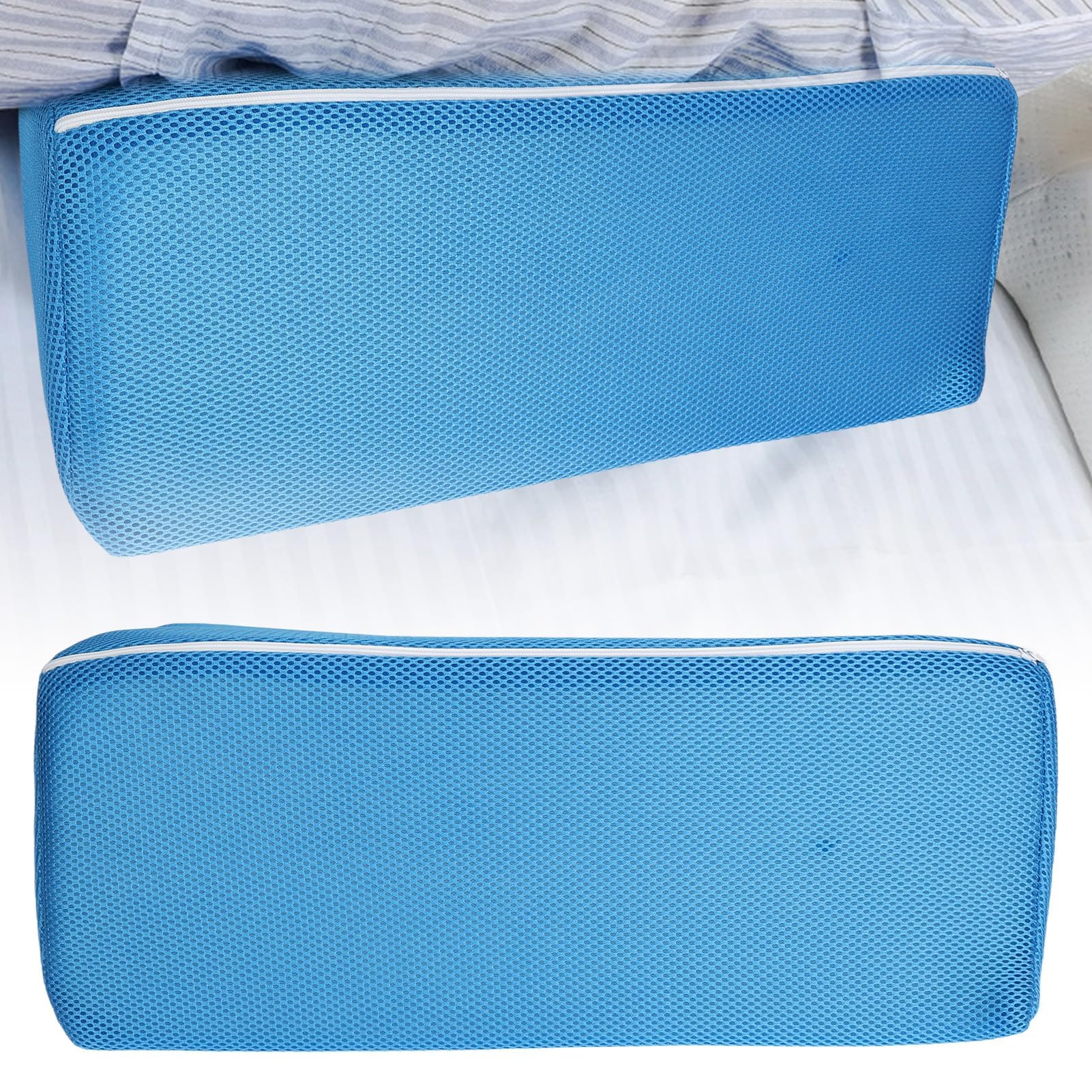 Cuscino ergonomico triangolare a cuneo per dormire Cuscino inclinato Cuscino di supporto adatto per gravidanza e chirurgia Previene il mal di letto per supporto per gambe e schiena