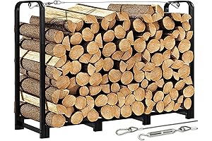 4FT Firewood Rack Stand: The Ultimate Storage Solution for Your Firewood Needs