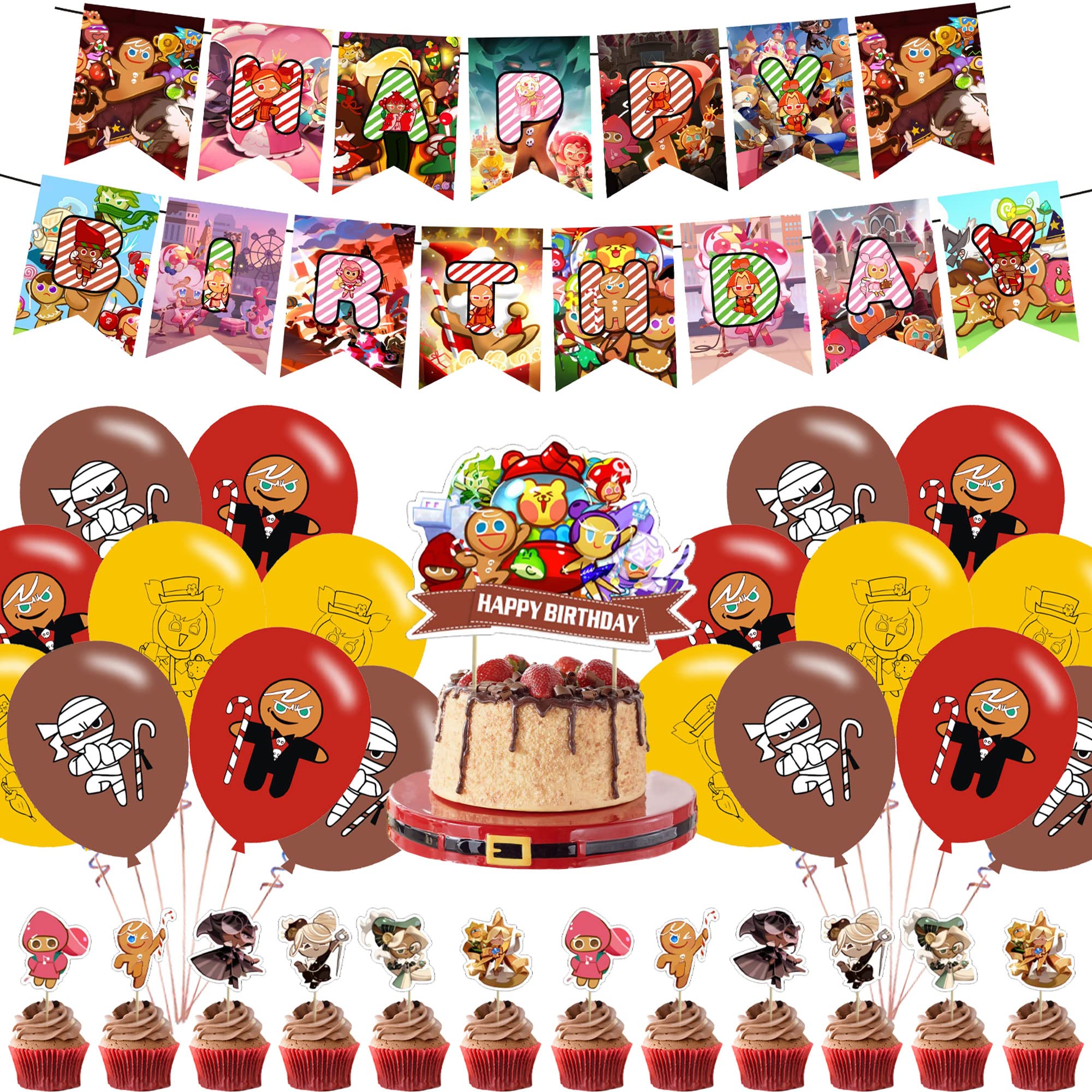 Buy Cookie Run Kingdom Party Supplies Cookie Run Kingdom Theme 