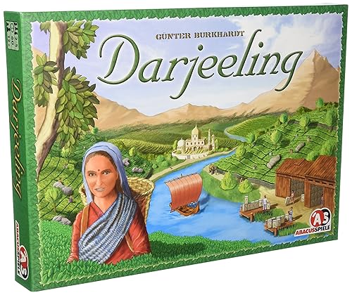 Rio Grande Games Darjeeling Strategy Board Game, Tea Trading Euro-Style