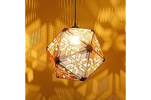 Sacred Geometry Restaurant Pendant Lighting for Zen Ambiance