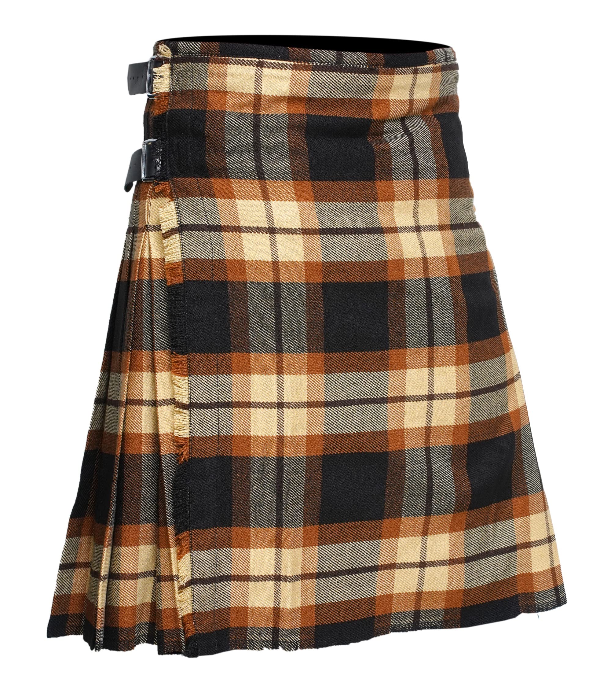 8 Yard Mens Kilt – Authentic Tartan Kilt for Men Highland Outfit for Weddings &amp; Traditional Scottish Wear