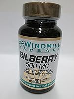 Vista 1 de Molino de viento arándano 500 mg cápsulas apoya la visión normal - 60 Ea