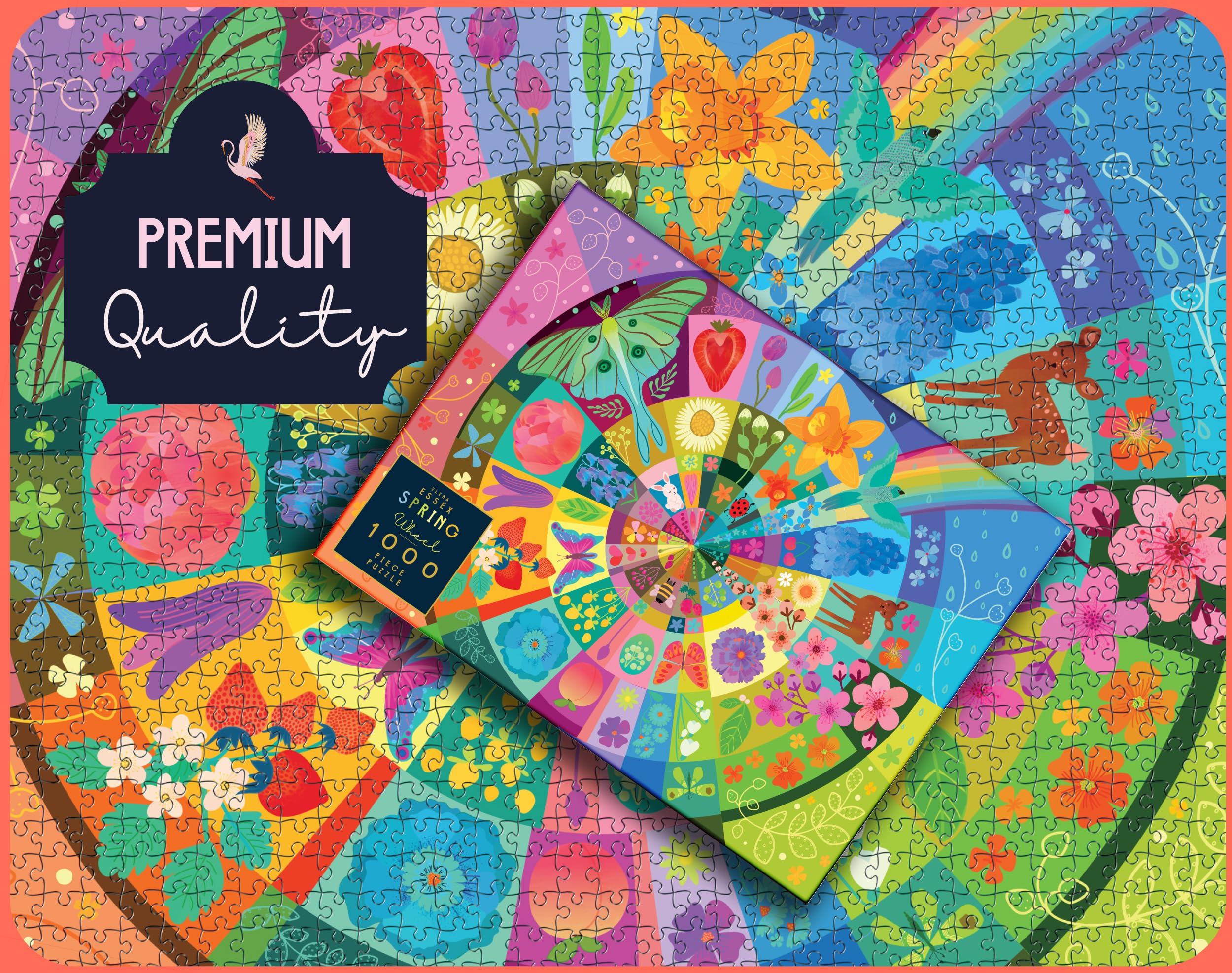 Elena Essex 1000 piece Jigsaw Puzzles for Adults, Spring Wheel, Jigsaw Puzzles for Adults 1000, Adult 1000 Pieces - Image 2