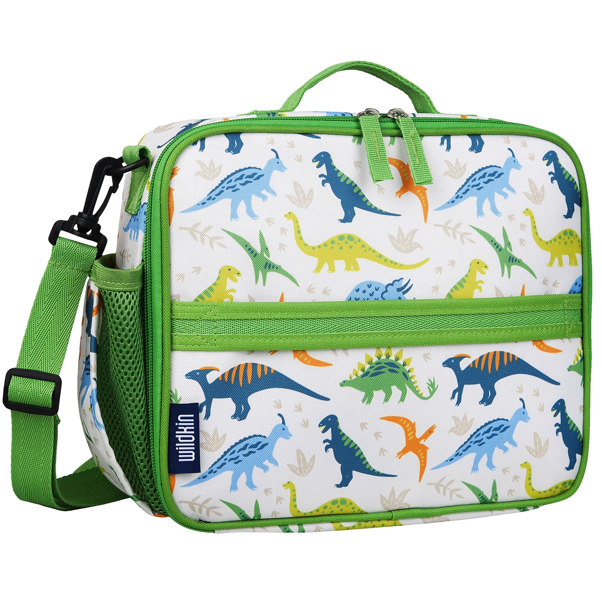 Wildkin ECO rPET Insulated Lunch Box for Kids, Dinosaur Adventures