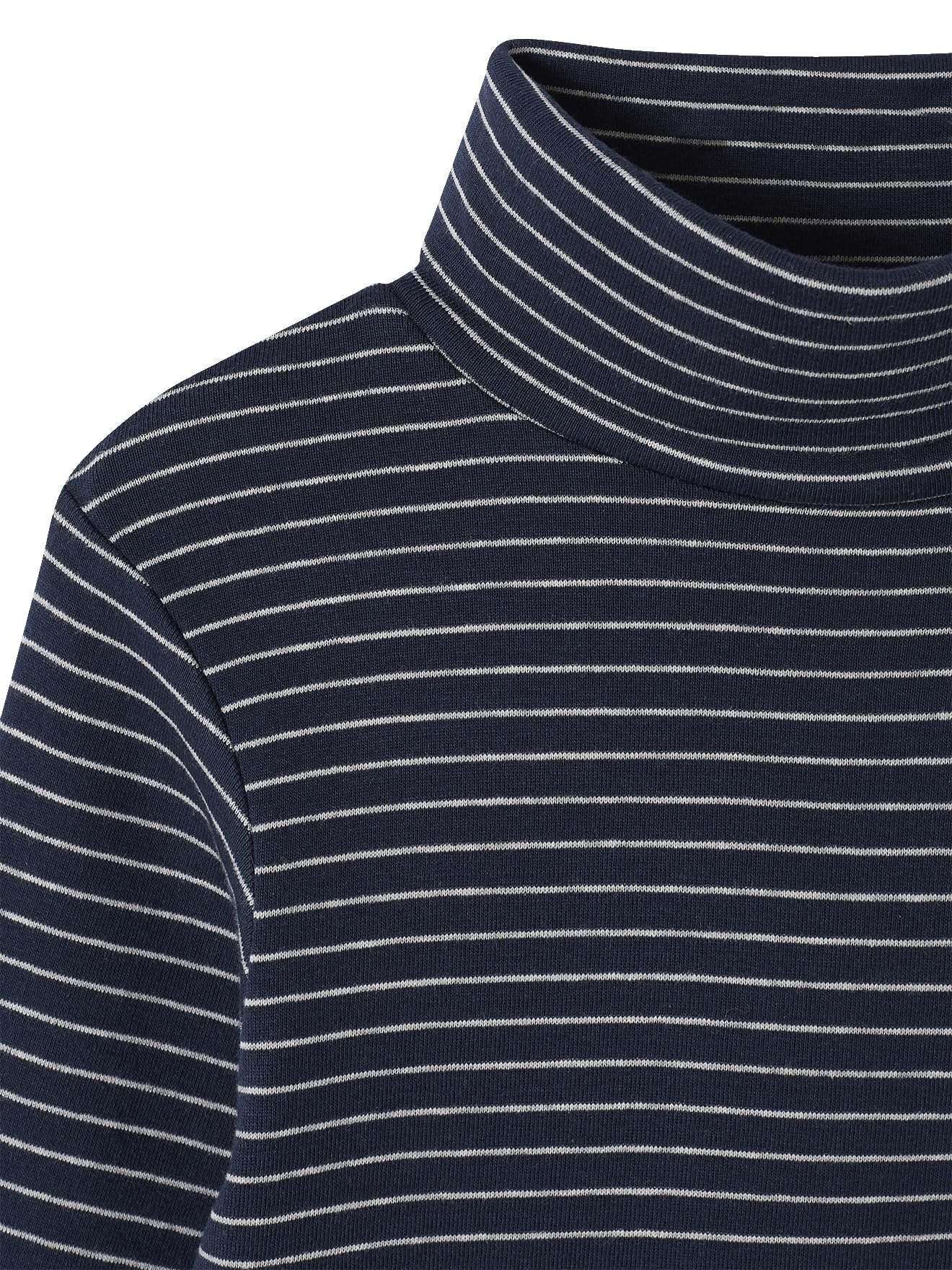 VERTBAUDET Lot de 3 Tee Shirts Col Roulé Garçon Rayures