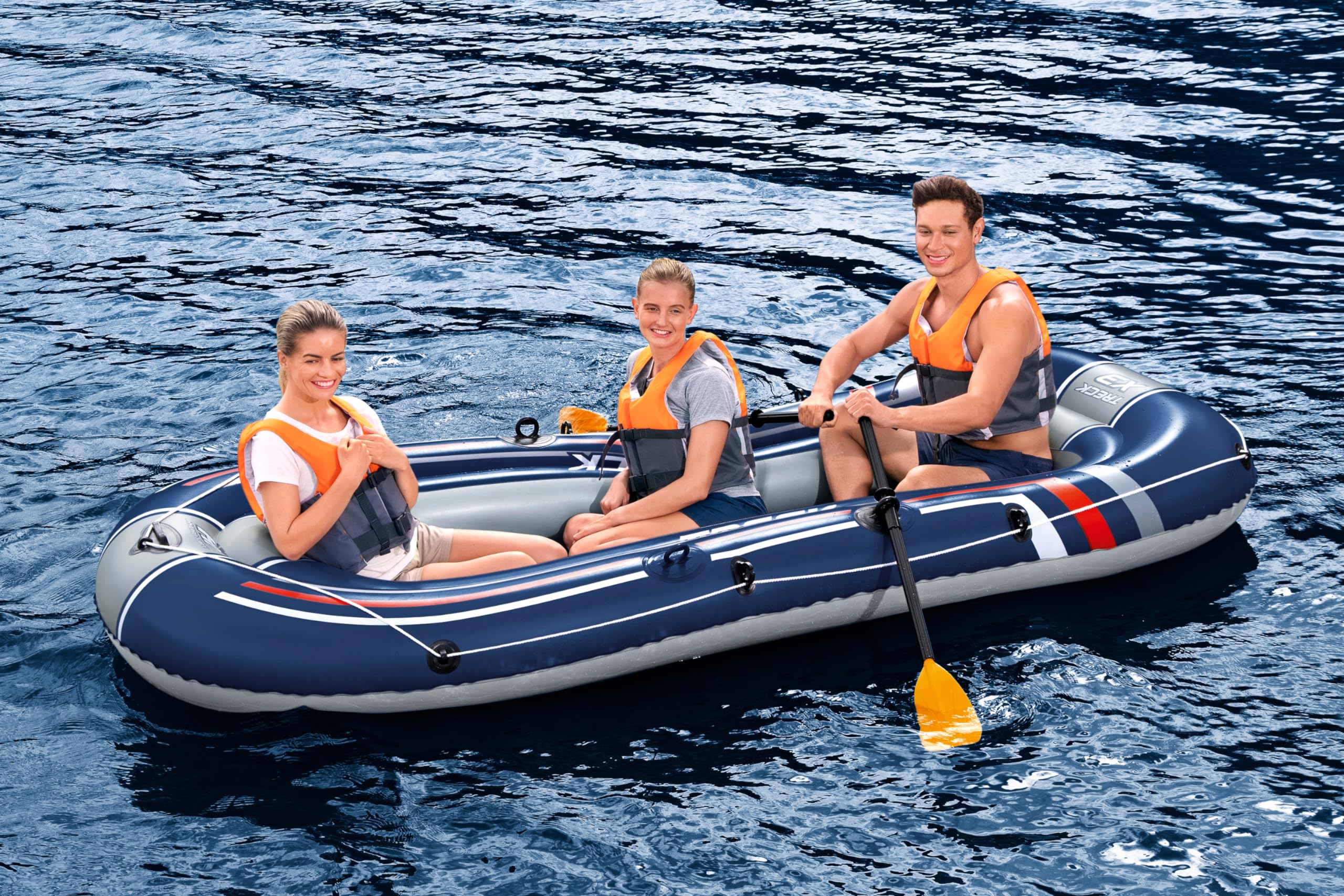 Bestway 61110-6 Gommone gonfiabile Treck, 3 persone