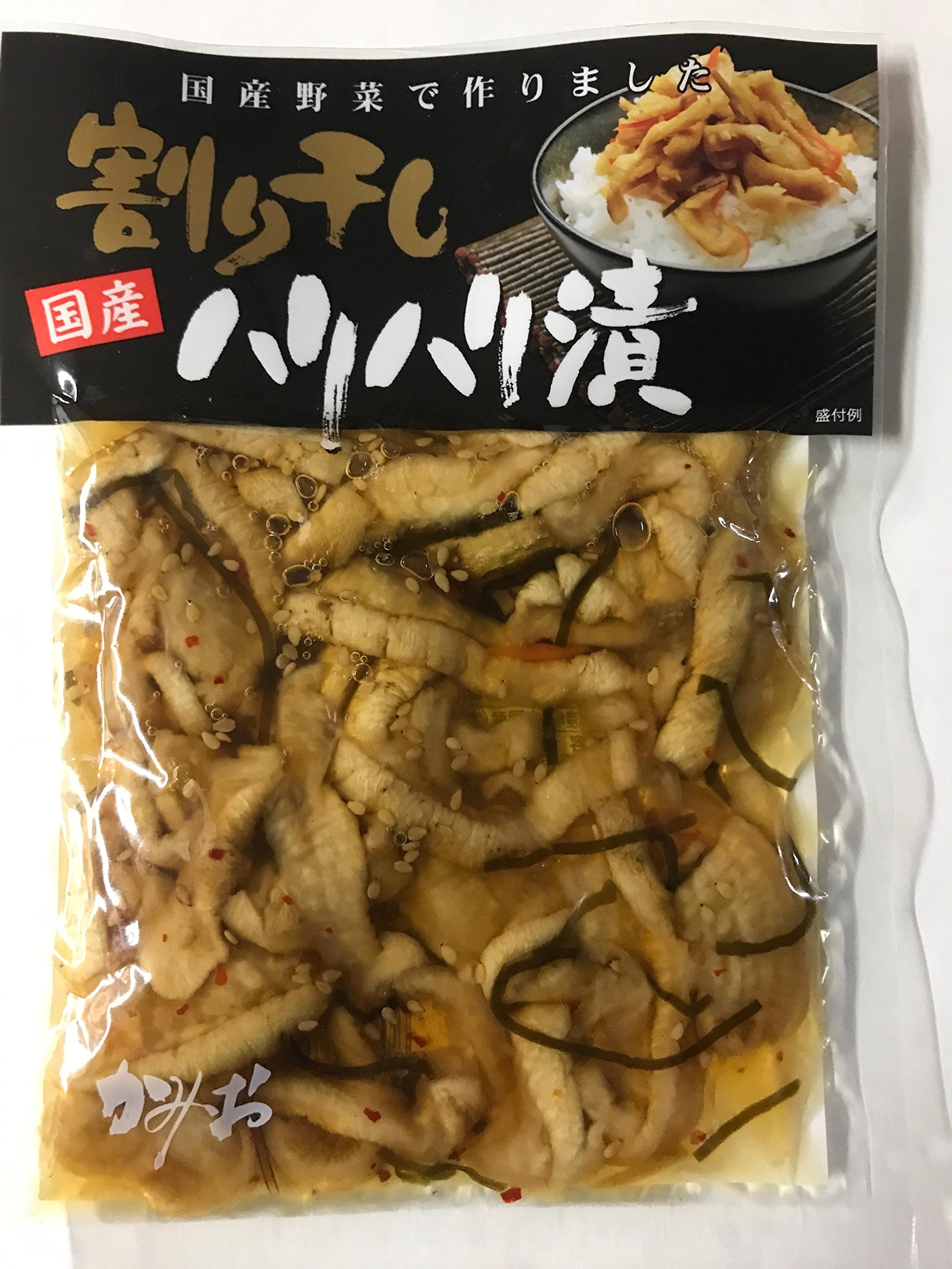 ハリハリ　2点おまとめ Amazon | 国産割干ハリハリ漬 100g × 5パック | 神尾 | しょうゆ漬 通販