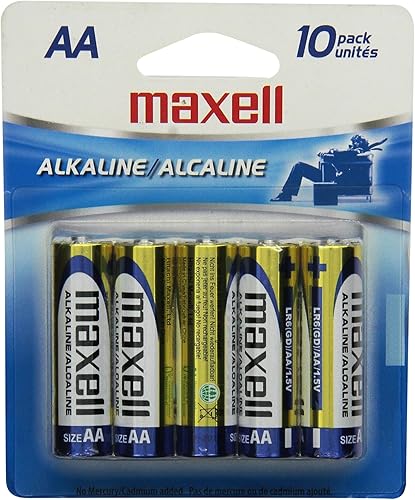 Miniatura 1 de Pilas alcalinas AAA Maxell 2 paquete de 10 723410 computadora 1 1