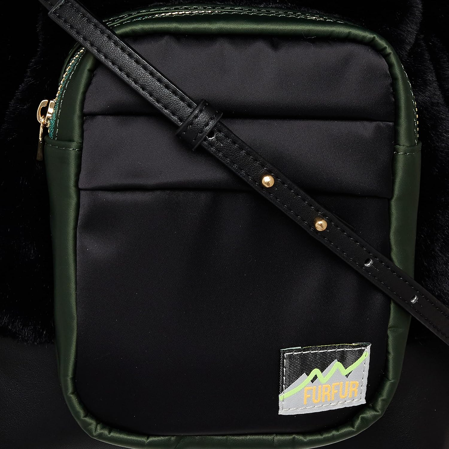 Amazon | [FURFUR] ショルダーバッグ RWGB225502 レディース BLK F 