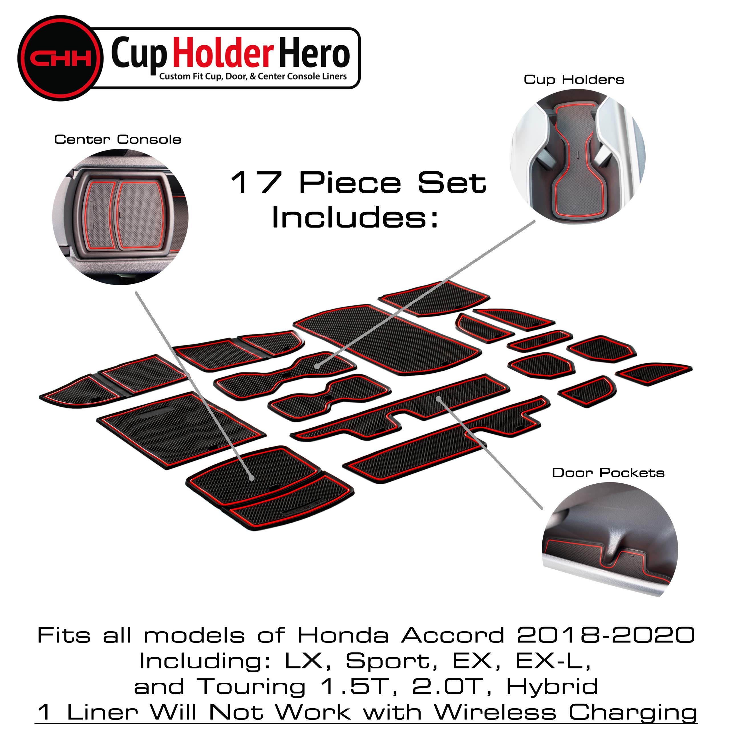 Buy CupHolderHero for Honda Accord Accessories 20182022 Premium Custom