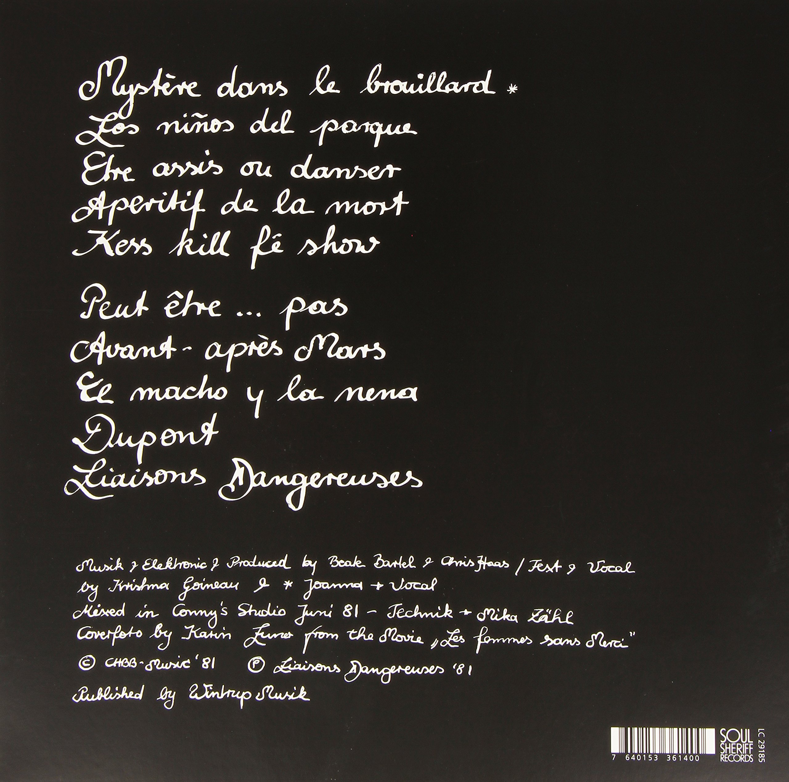 Liaisons Dangereuses