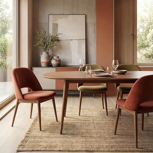 nuLOOM Daniela Natural Solid Flatweave Area Rug, 6' x 9'