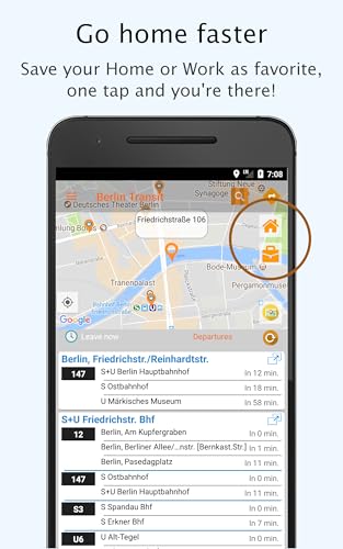 Berlin Transit - Offline departures, transit maps