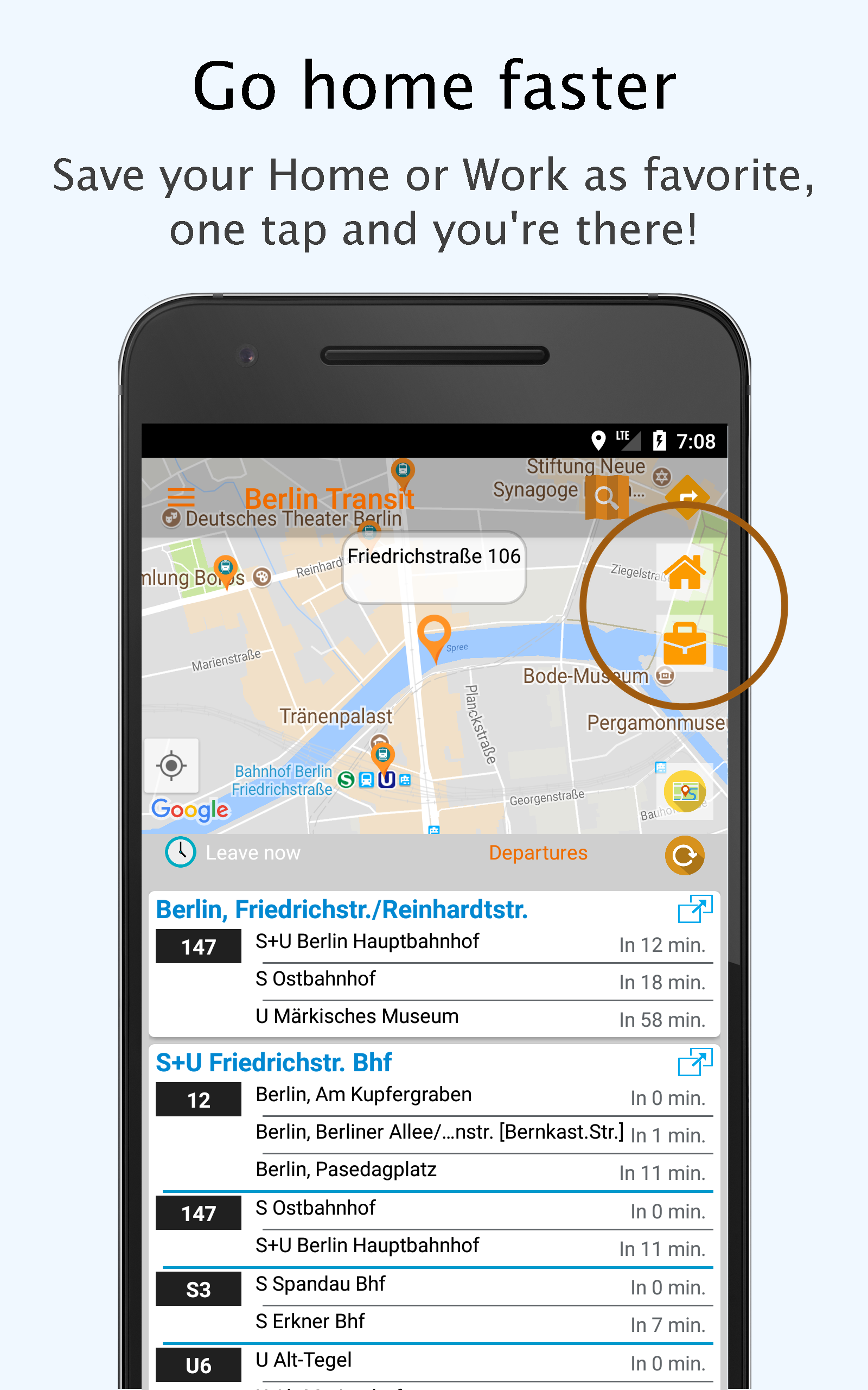 Berlin Transit - Offline departures, transit maps - App on Amazon Appstore