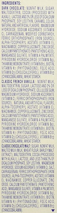 Carnation Breakfast Essentials, Variety Pack, 10 ct, 1.26 oz